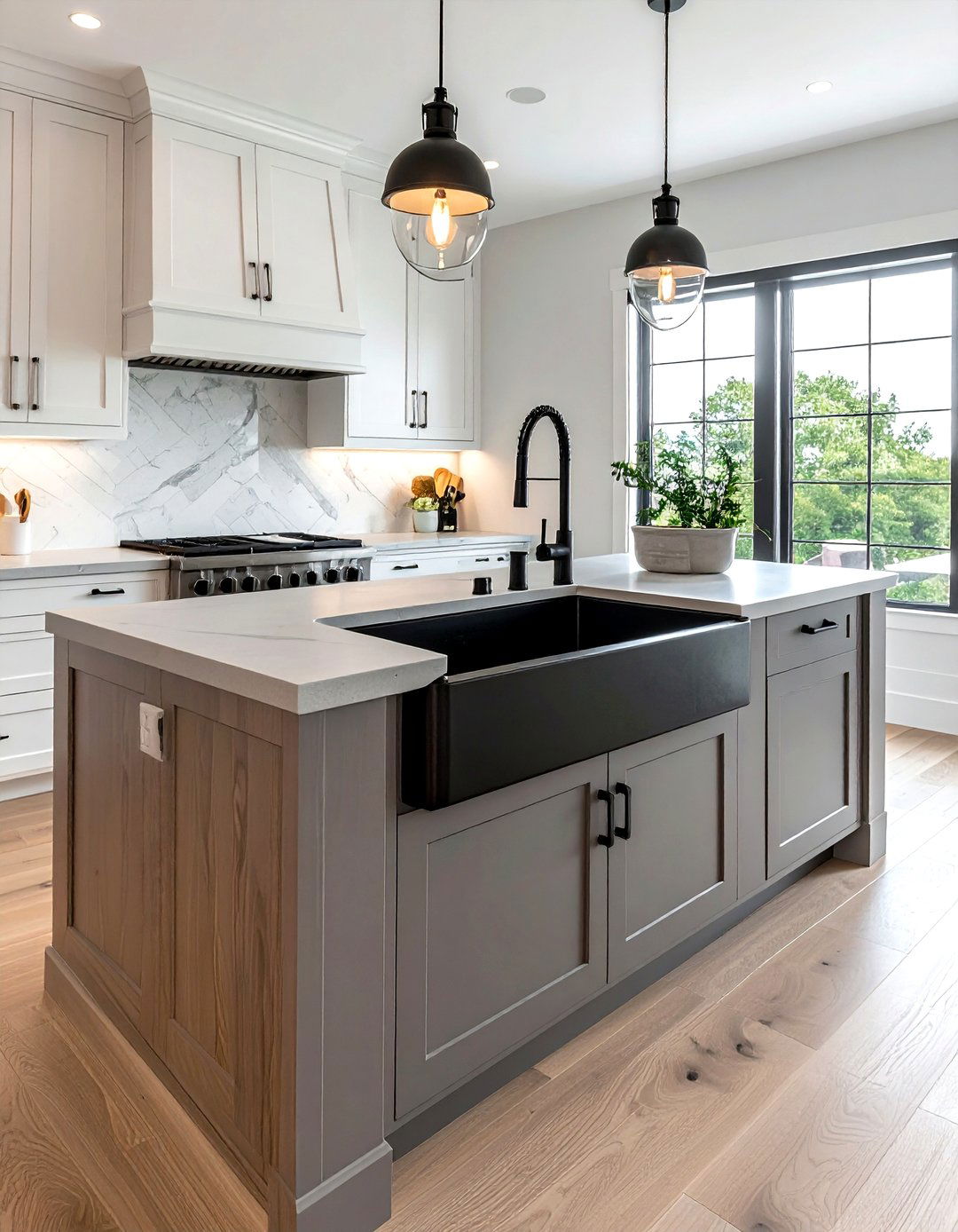 30 Functional Farmhouse Sink Kitchen Ideas You'll Love
