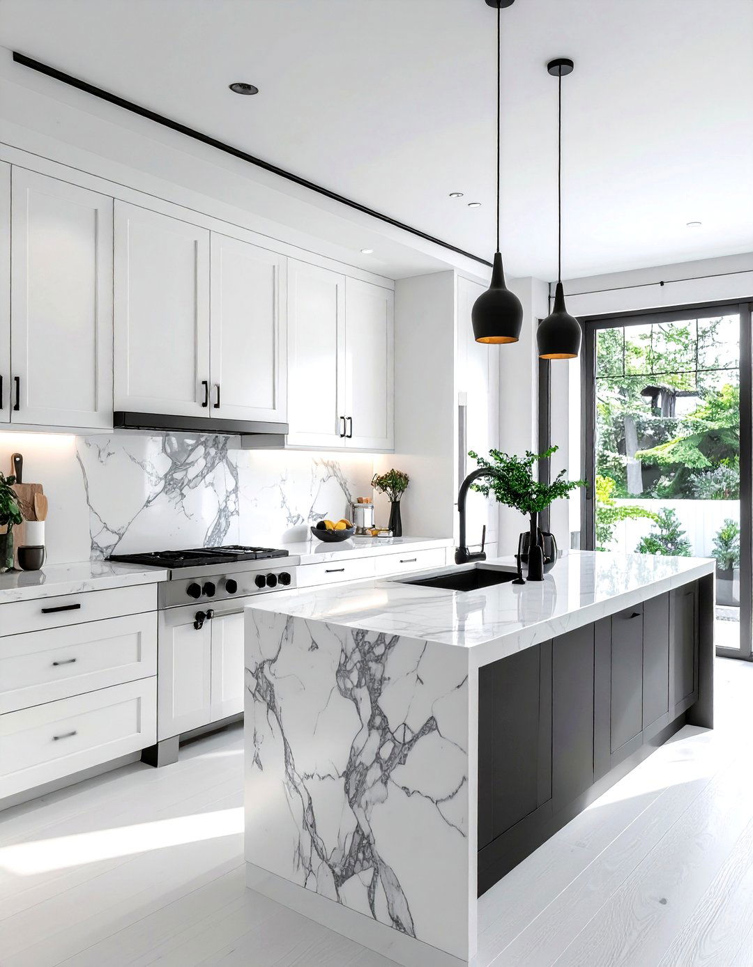 Matte black hardware - 30 Lonny decor ideas