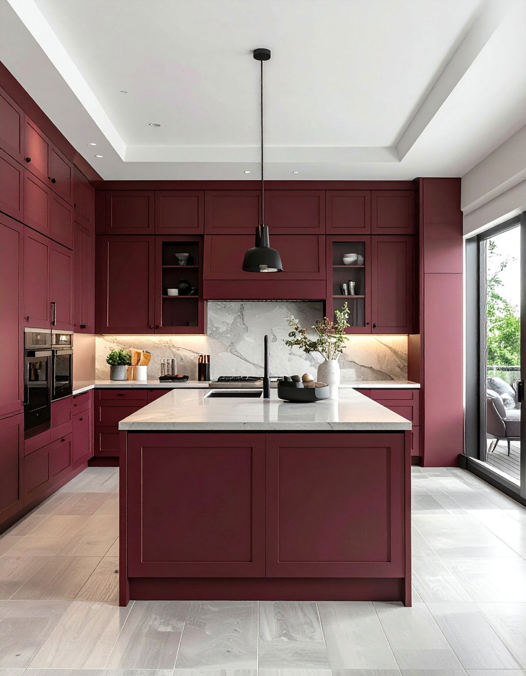 30 Rich Burgundy Kitchen Ideas to Create a Sophisticated Space