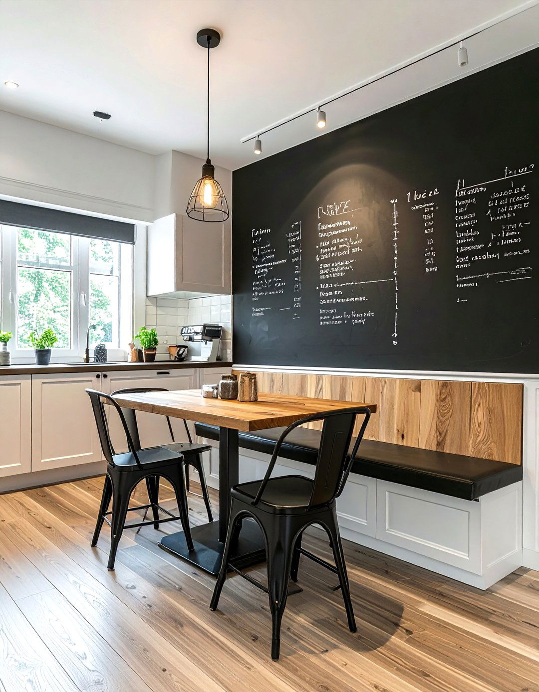 Matte chalkboard paint - 30 accent wall ideas