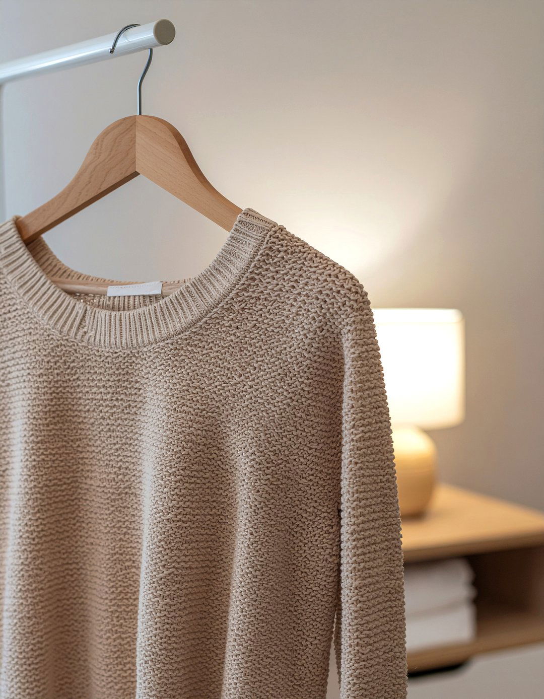 Matte finish wooden hangers - 30 bedroom wooden hangers