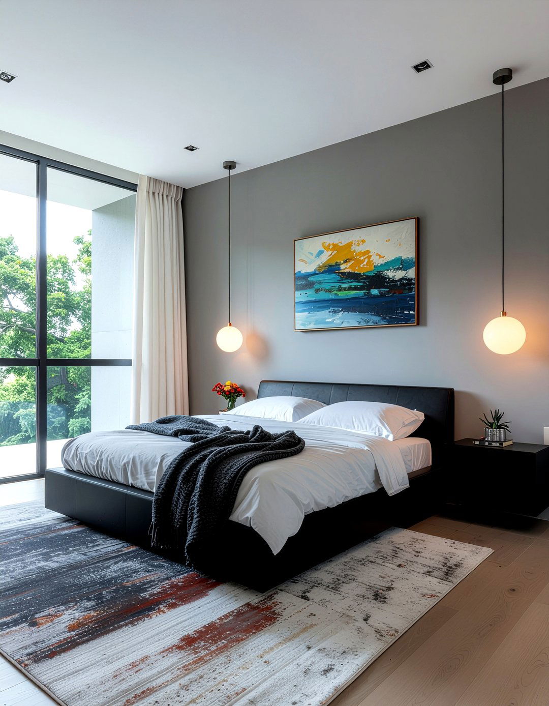 Matte gray bedroom walls - 30 bedroom gray walls