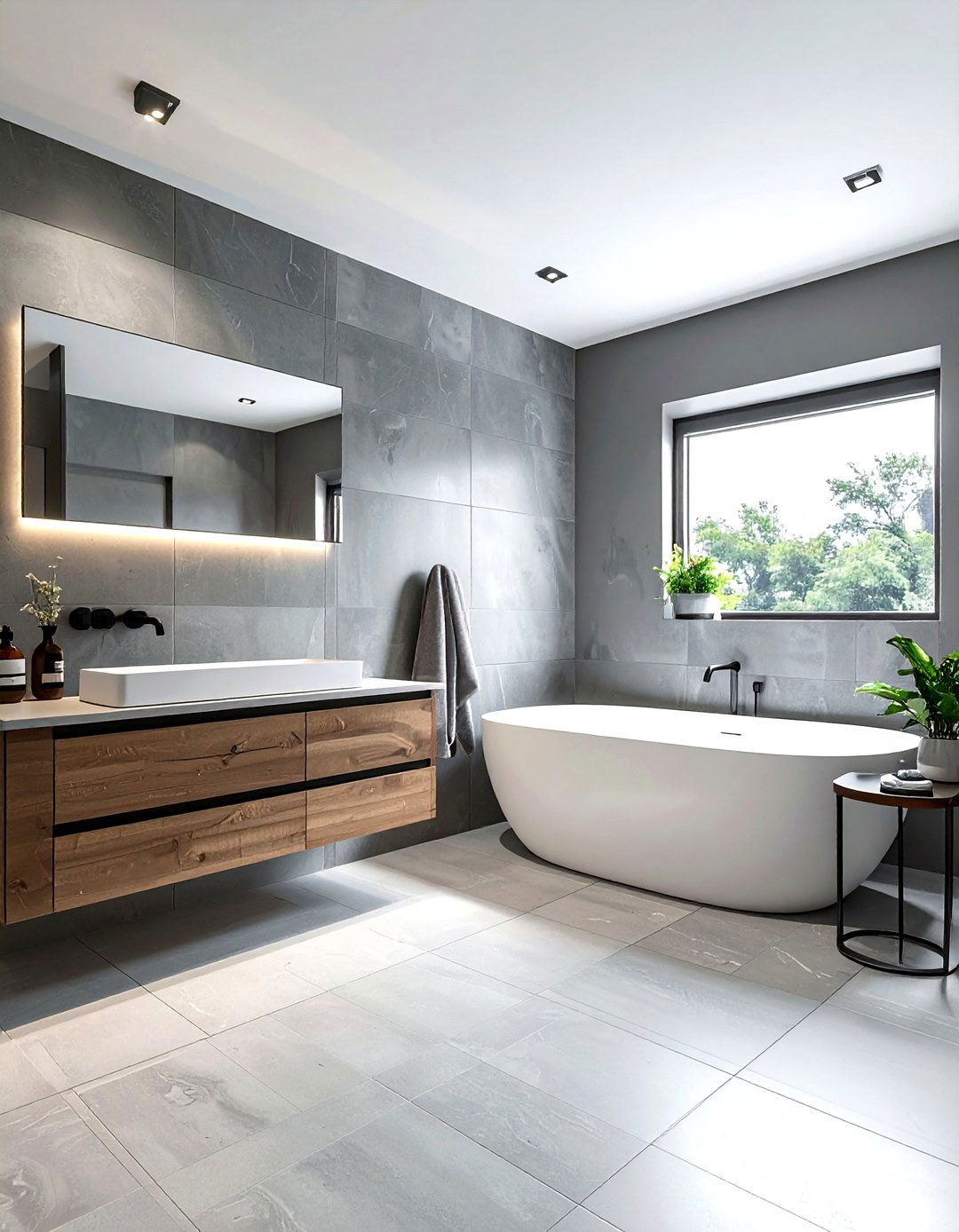 30 Grey Bathroom Ideas for a Sleek and Spa-Like Feel