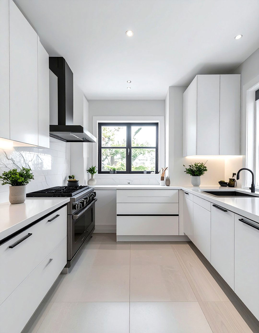 Matte white kitchen cabinets - 30 white kitchen cabinet ideas