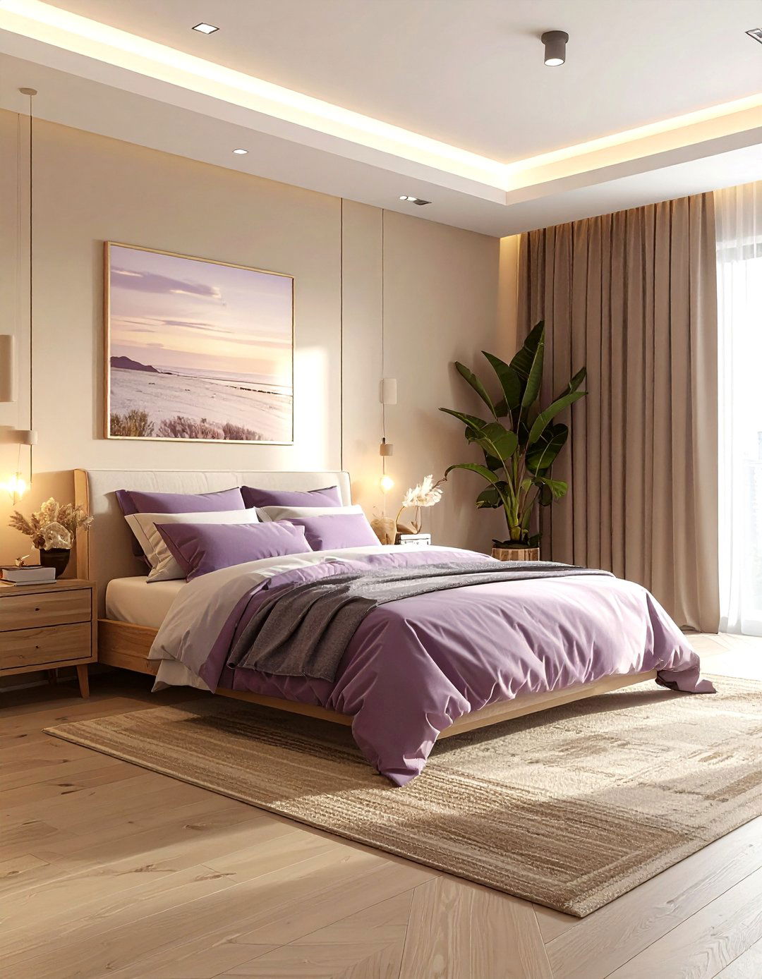 Mauve And Beige Bedroom - 30 mauve bedroom ideas