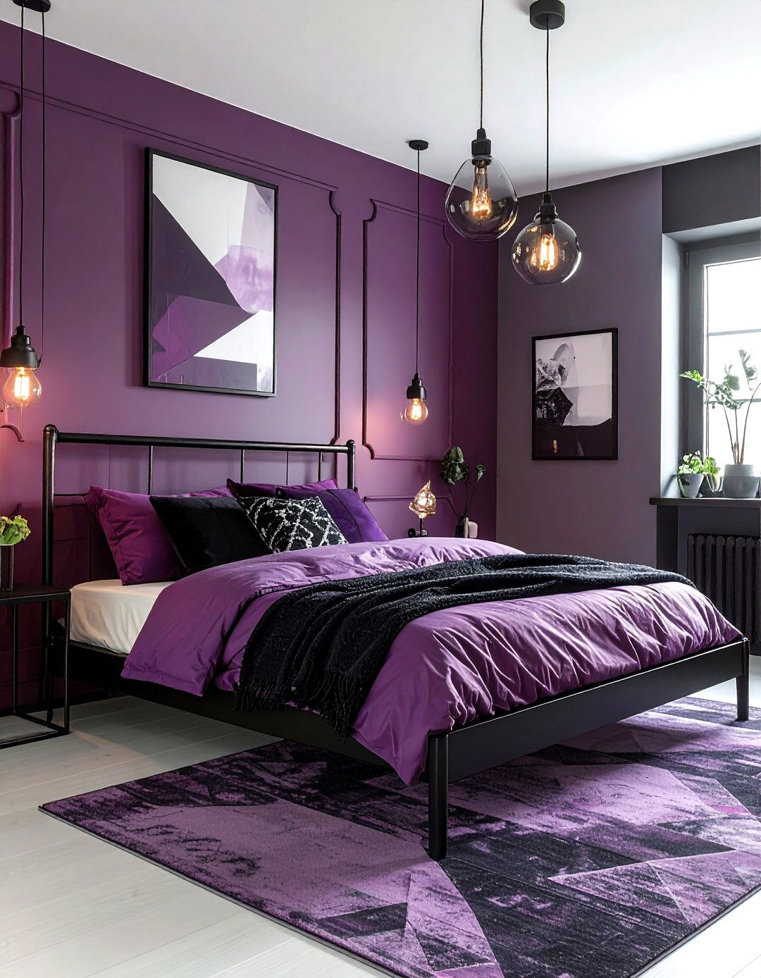 Mauve And Black Bedroom - 30 mauve bedroom ideas