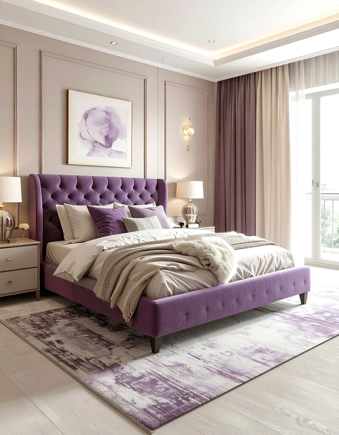 Mauve And Cream Bedroom - 30 mauve bedroom ideas