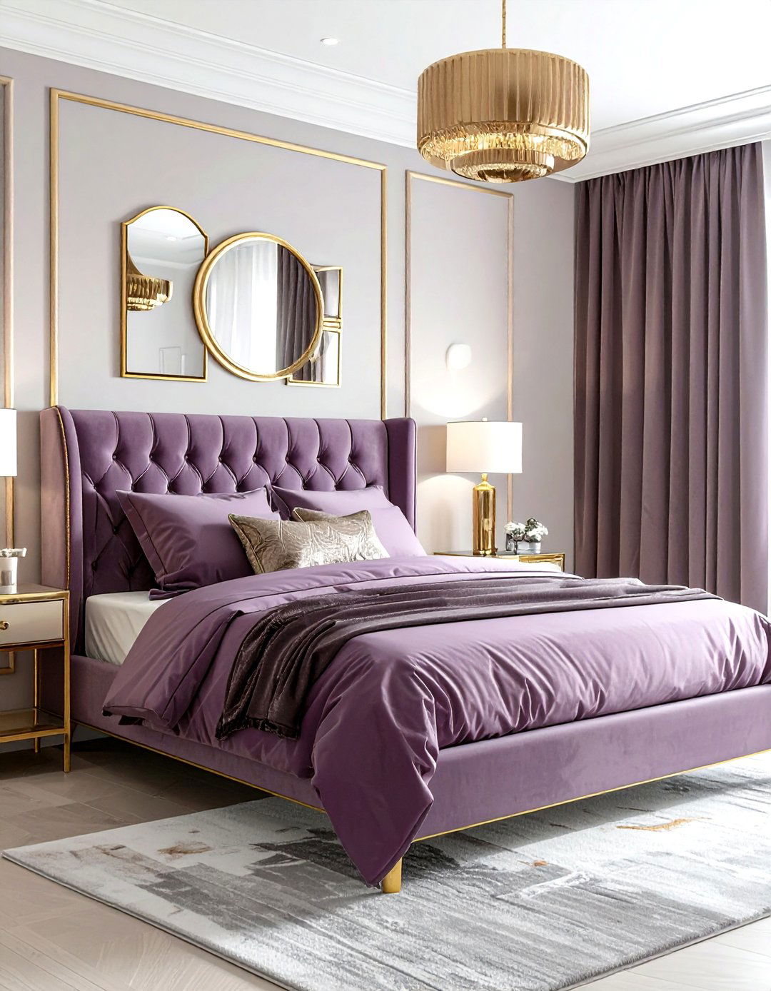 Mauve And Gold Bedroom - 30 mauve bedroom ideas