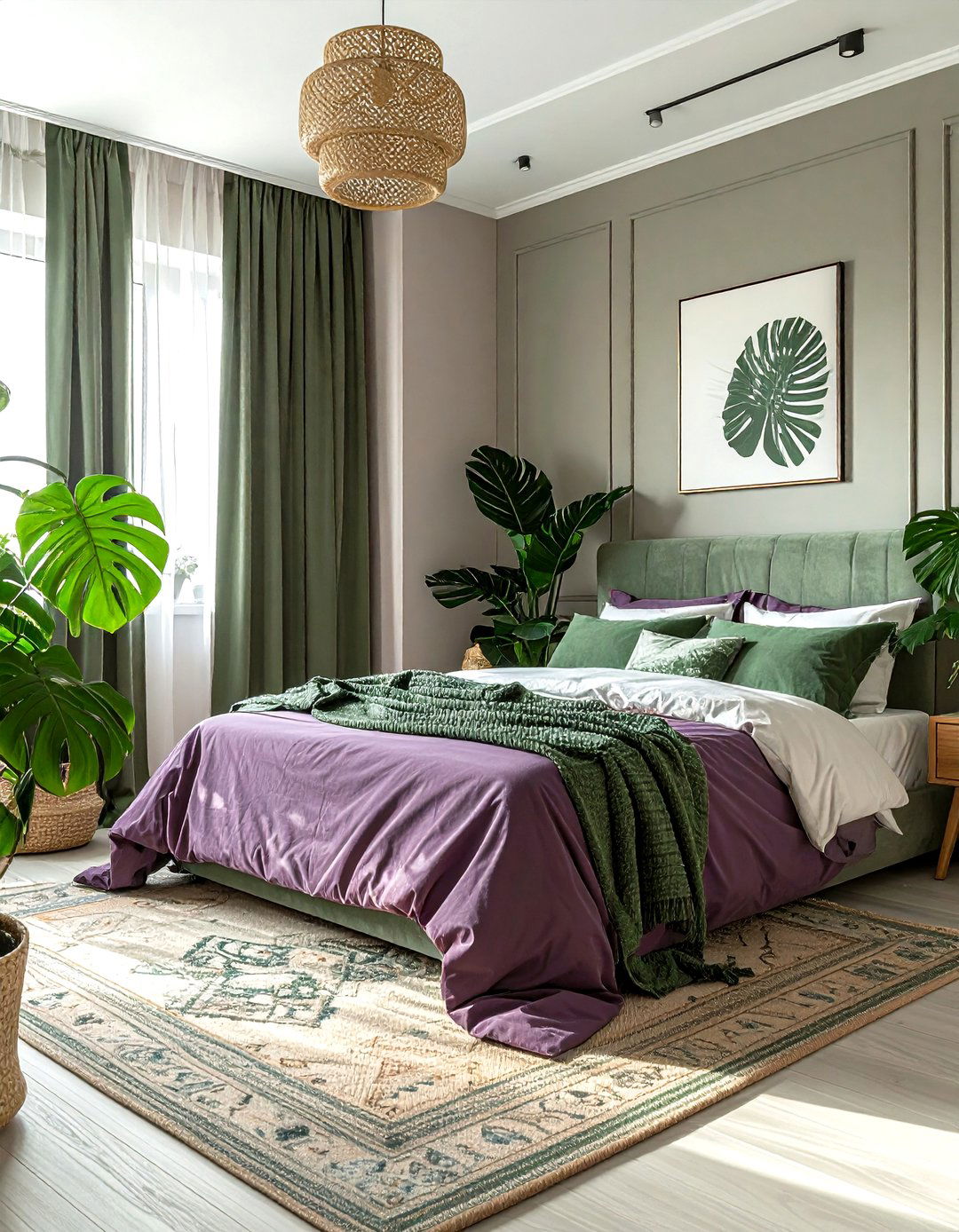 Mauve And Green Bedroom - 30 mauve bedroom ideas