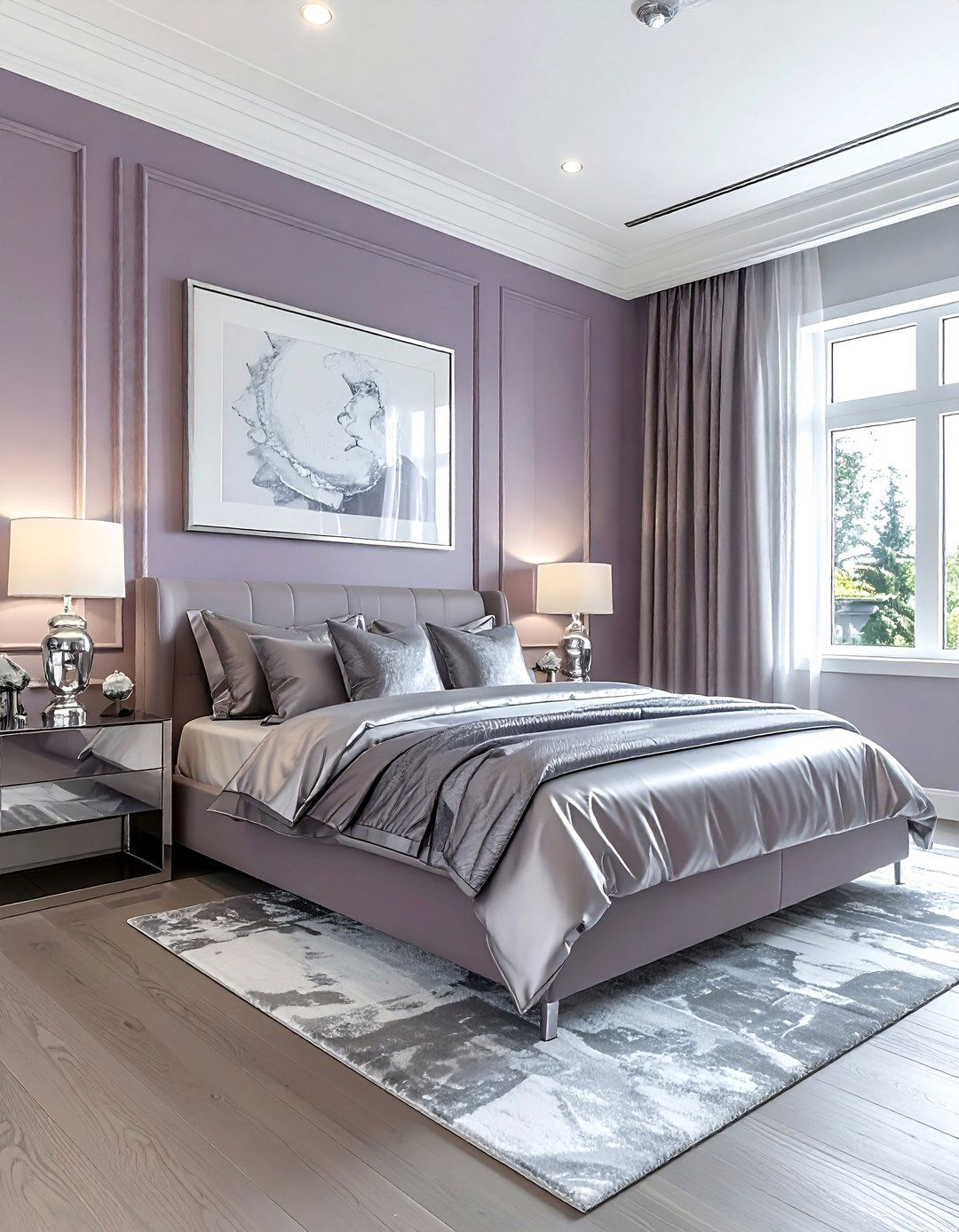 Mauve And Silver Bedroom - 30 mauve bedroom ideas