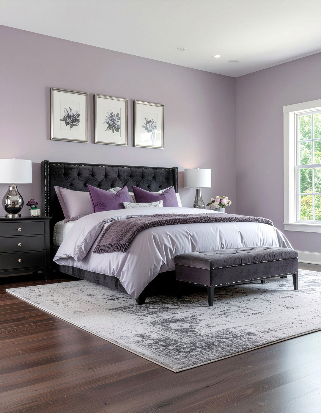 Mauve bedroom - 30 bedroom color ideas