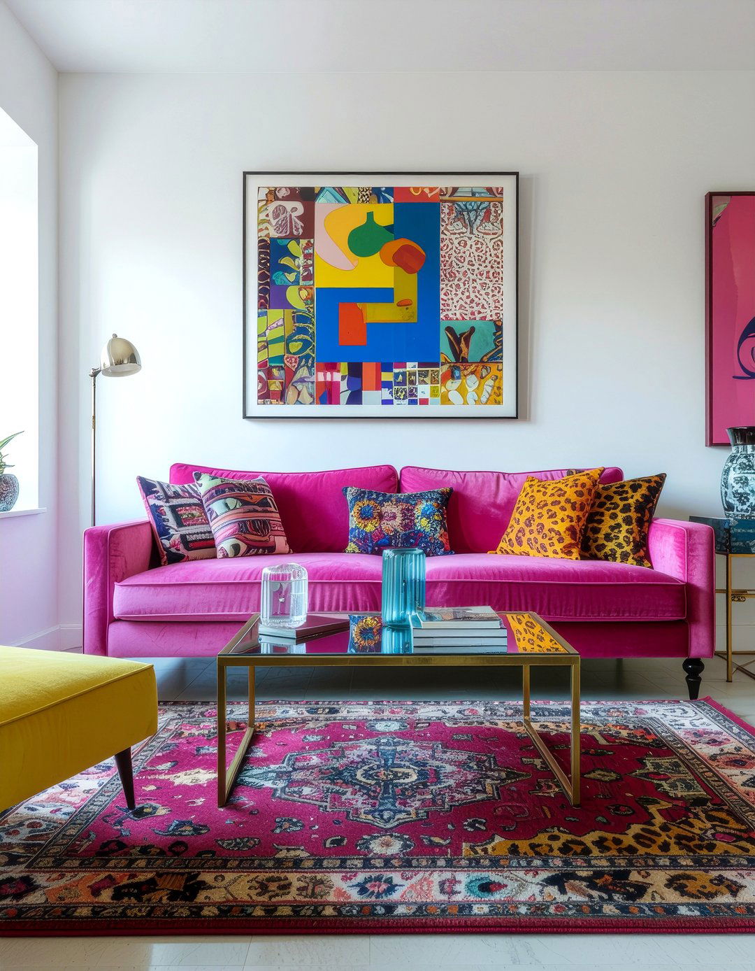 Maximalist Colorful Living Room - 30 custom living room ideas