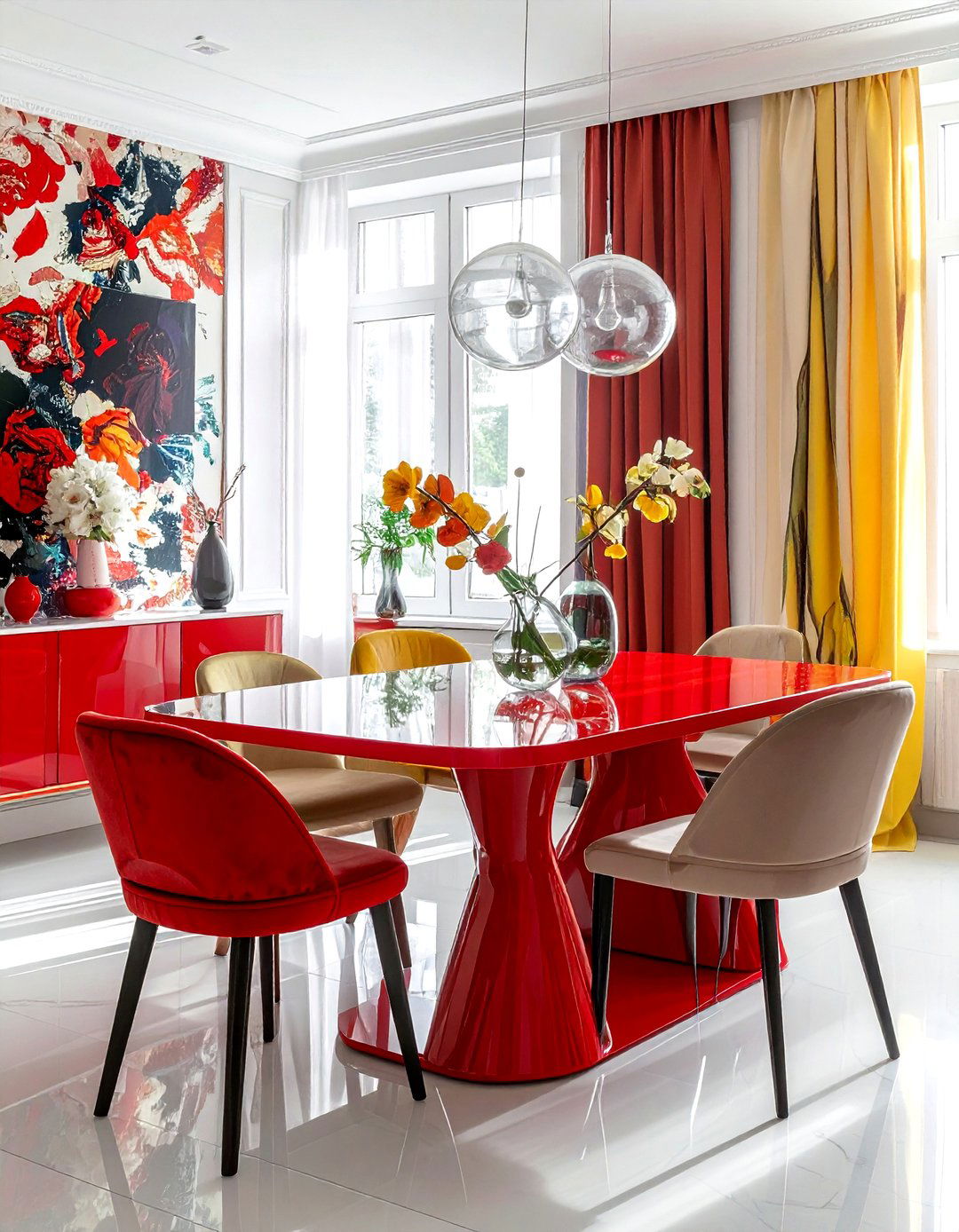 Maximalist Dining Room