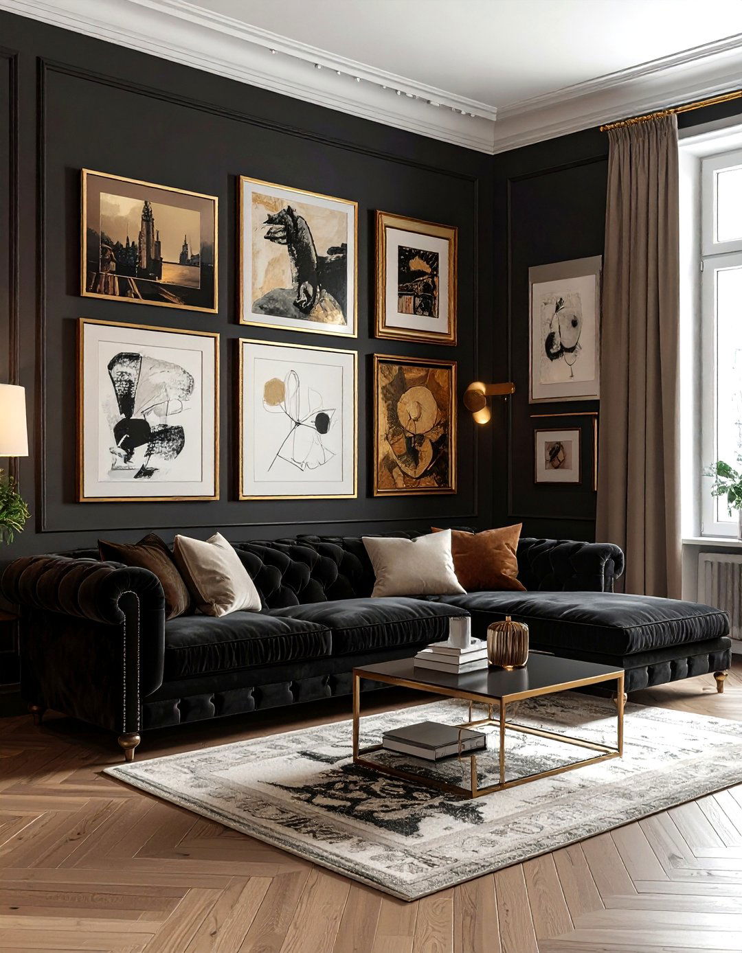 Maximalist Gallery Wall - 30 modern home decor ideas