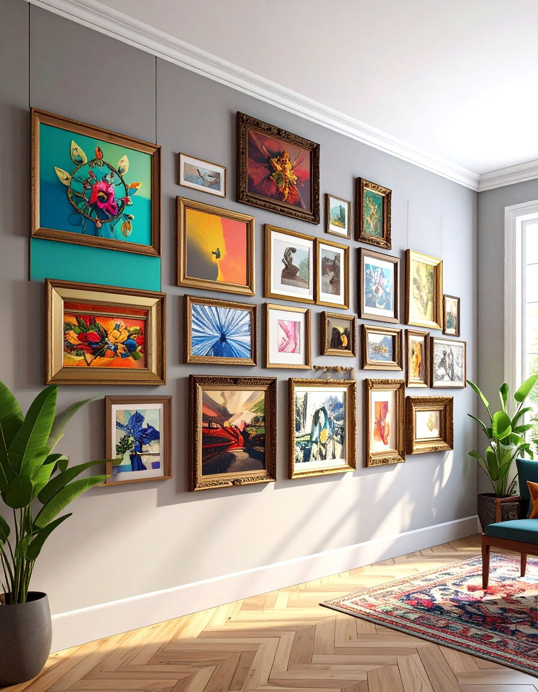 Maximalist Gallery Wall - 30 popular decor ideas