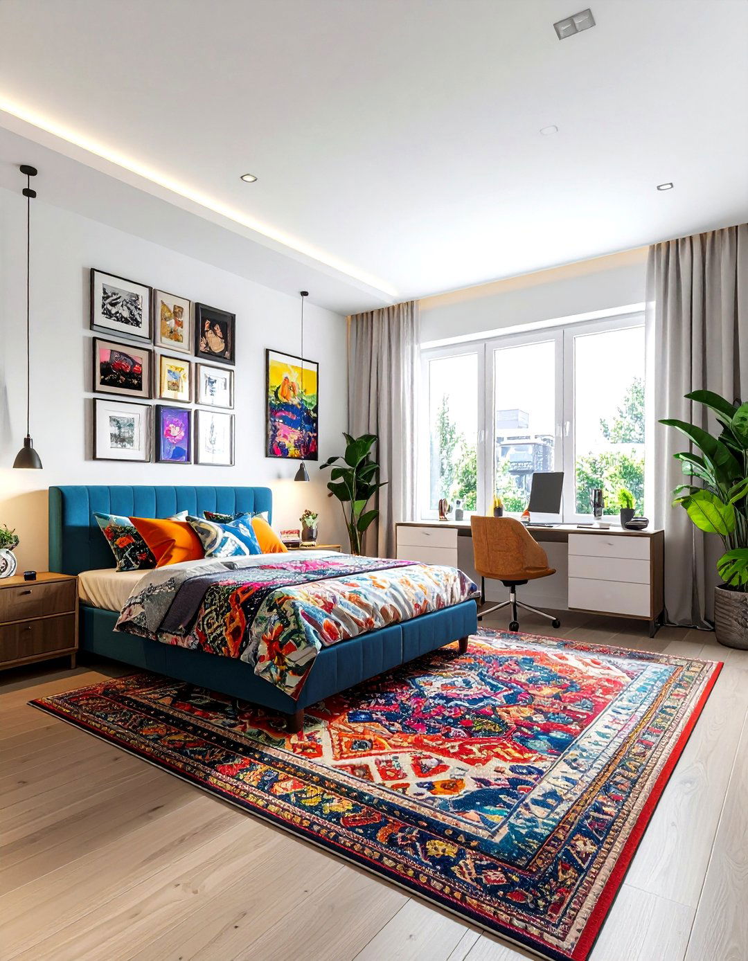 Maximalist Home Office Bedroom - 30 maximalist bedroom ideas