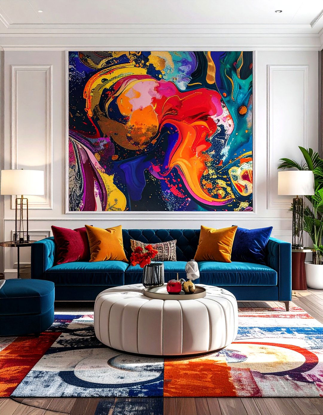 Maximalist Living Room - 30 living room photography ideas