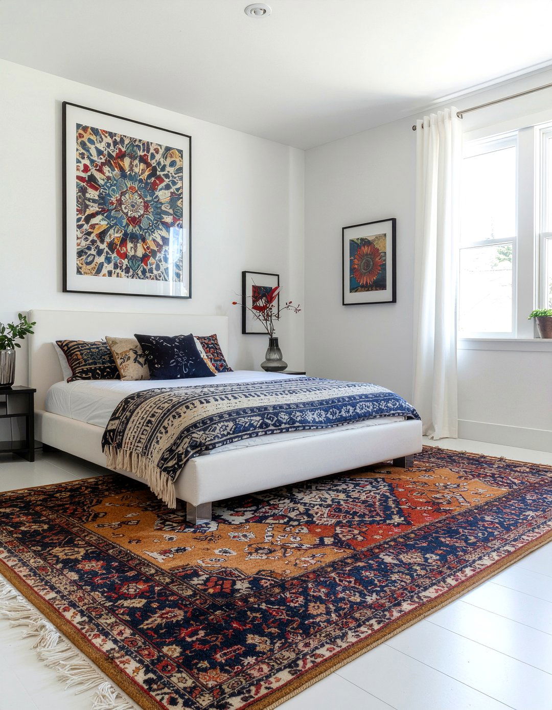 Maximalist White Bedroom - 30 bedroom white walls