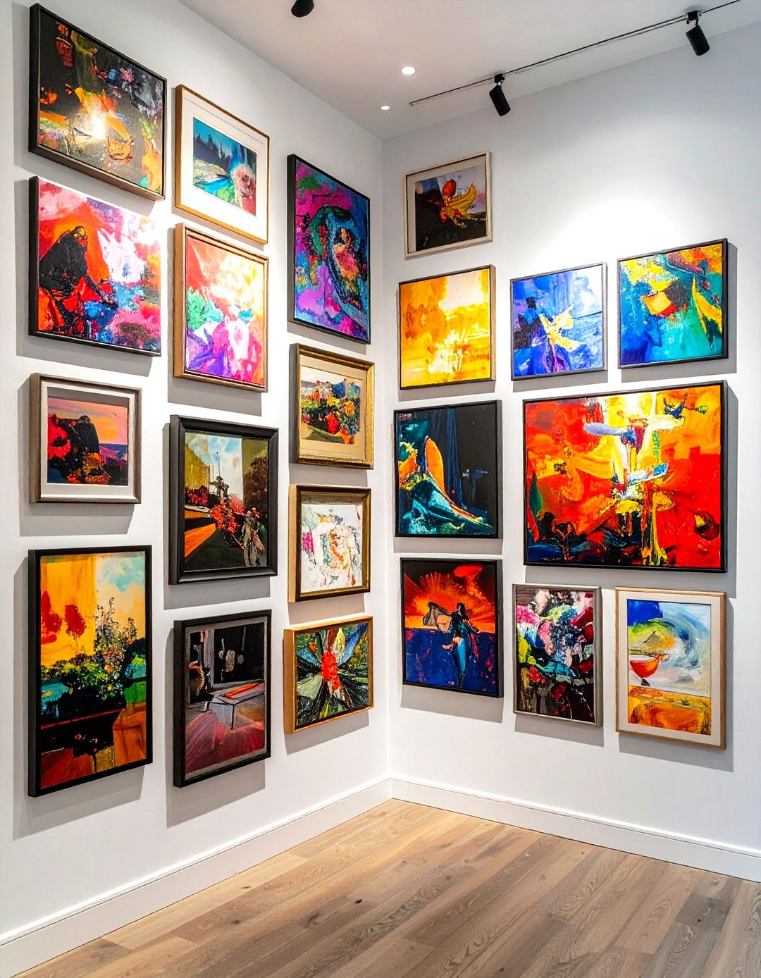 Maximalist gallery wall - 30 chic decor ideas