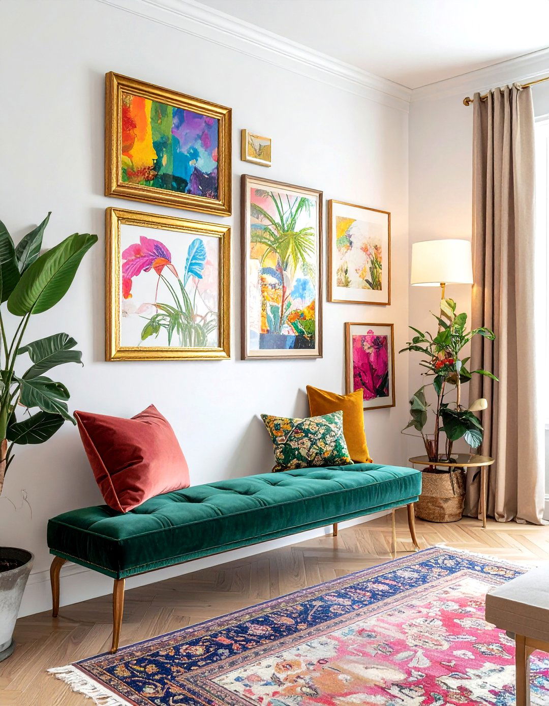 Maximalist gallery wall - 30 on-trend decor ideas