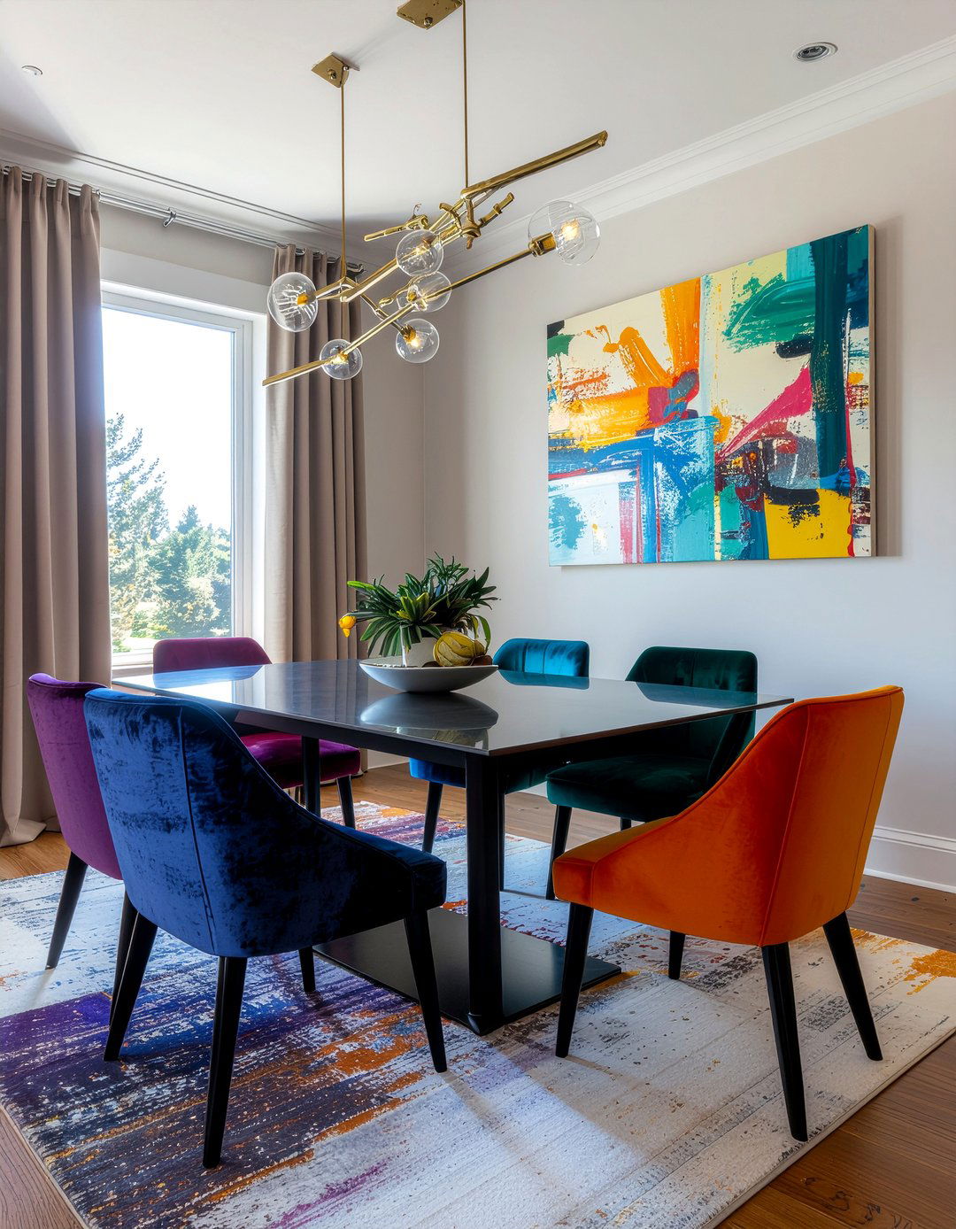 Maximalist modern dining room - 30 dining room style mixing ideas