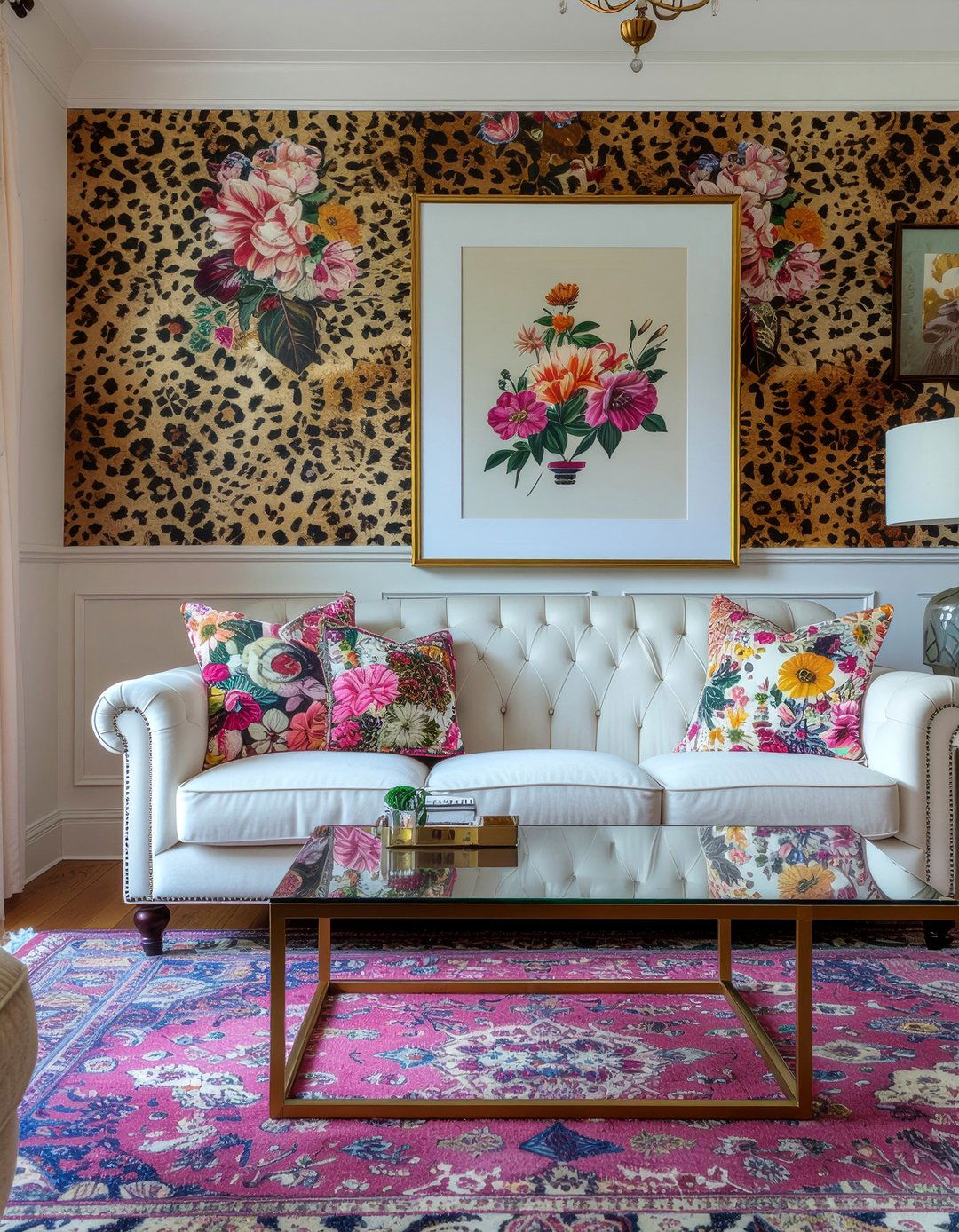 Maximalist wallpaper - 30 living room modern wallpapers