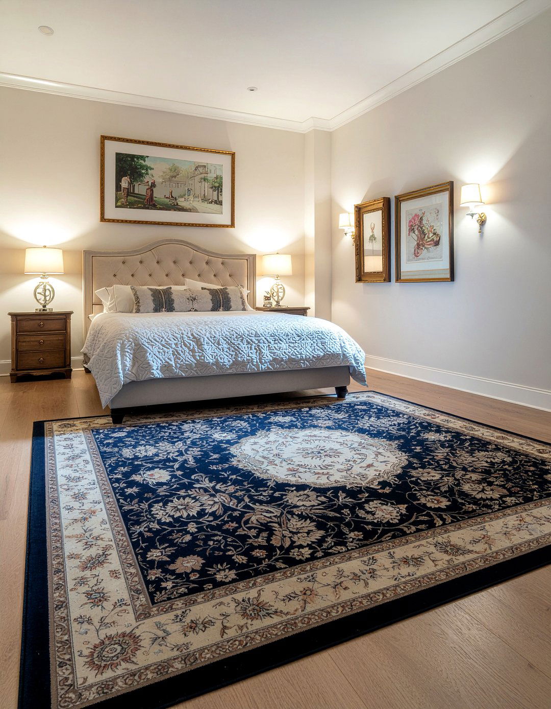 Medallion rug - 30 bedroom rugs