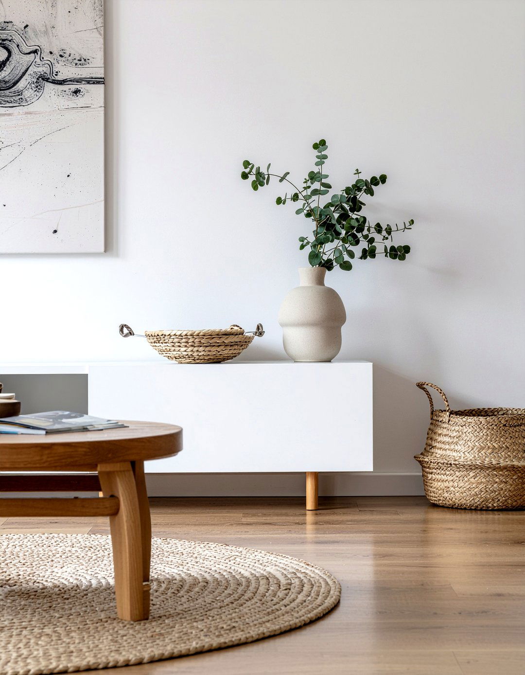 Media Console Styling - 30 one day living room ideas