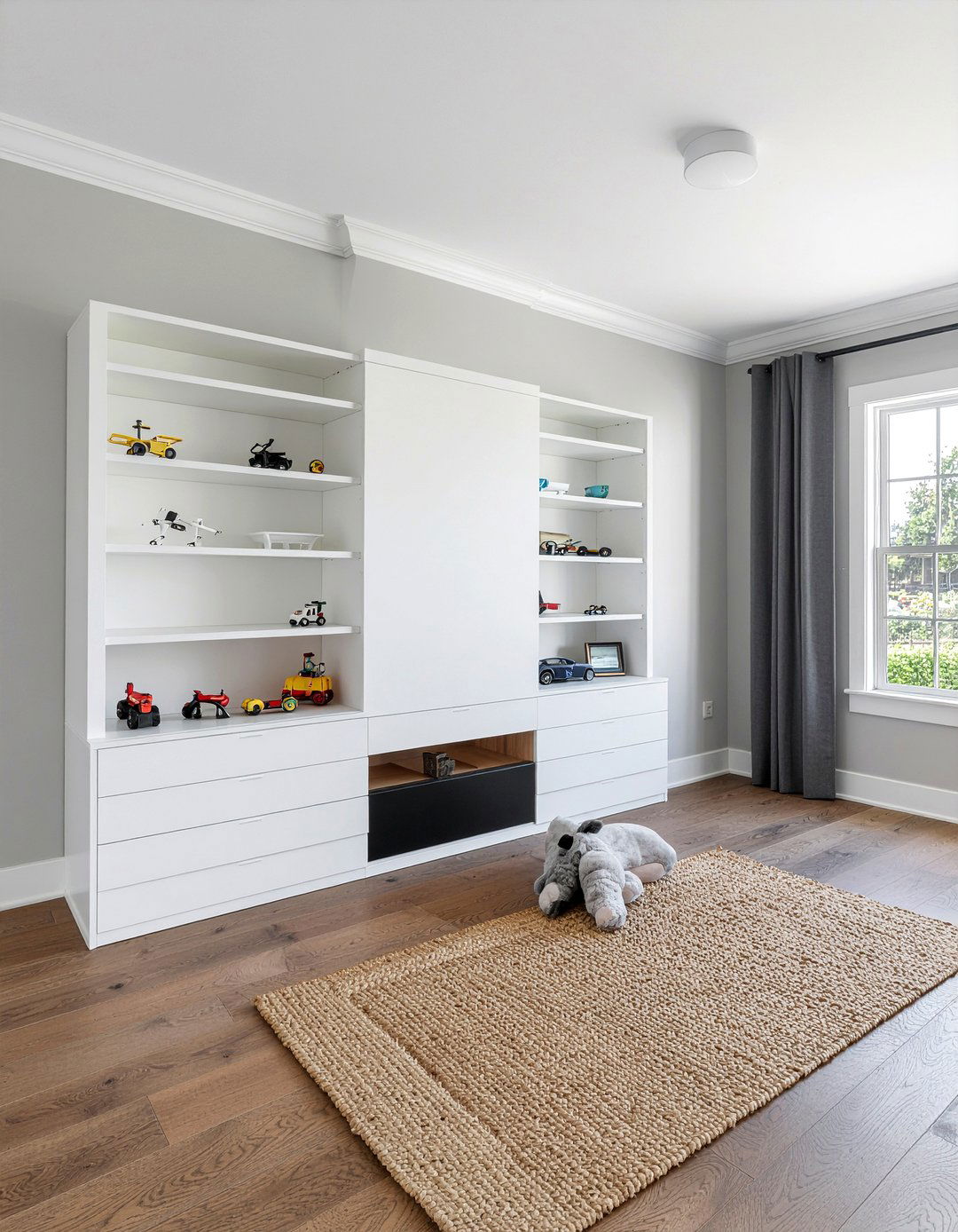 Media Wall With Storage - 30 living room media wall ideas