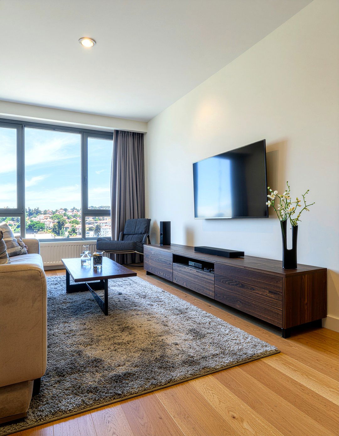 Media credenza - 30 living room storage ideas