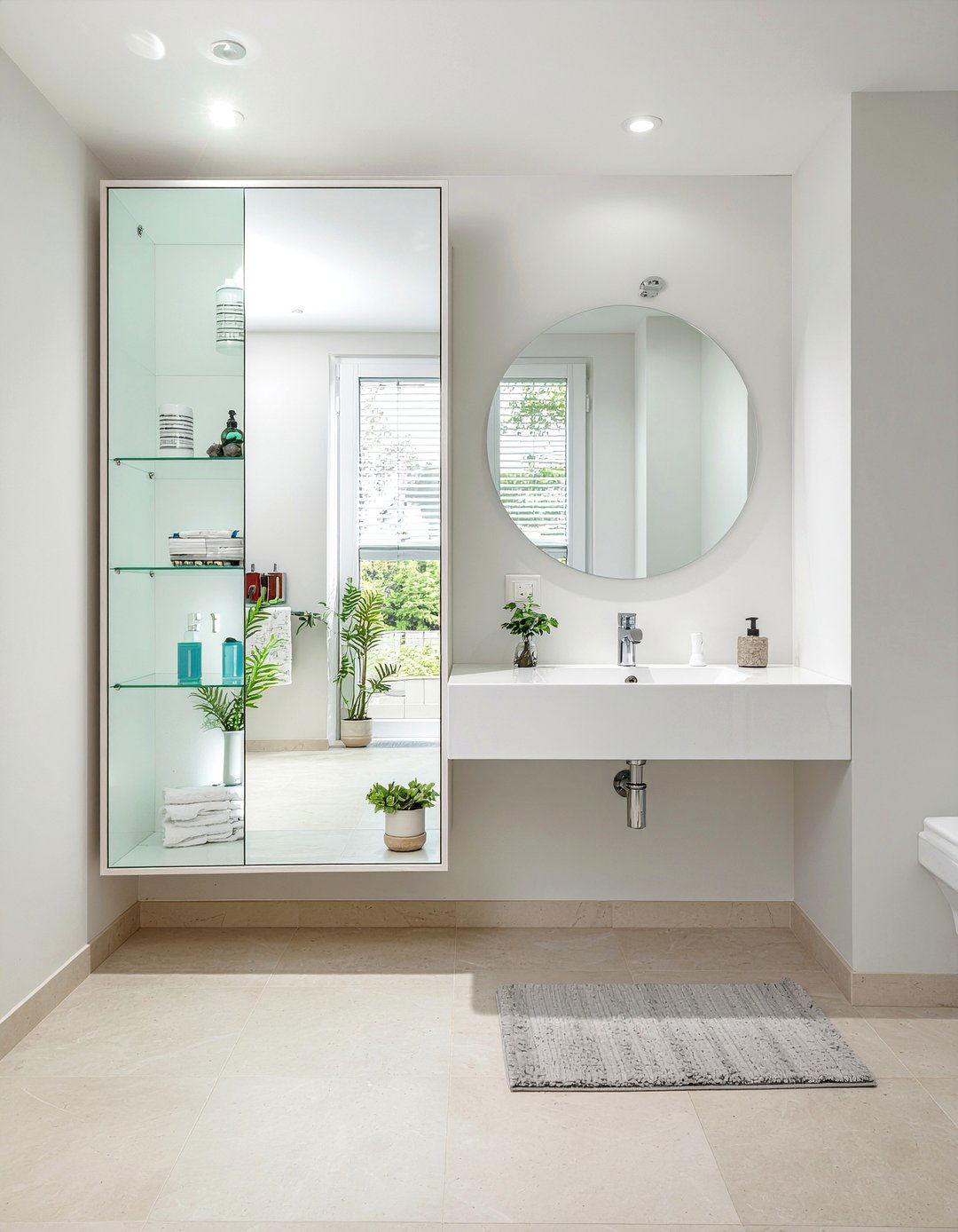 Medicine Cabinet - 30 bathroom mirror accent ideas