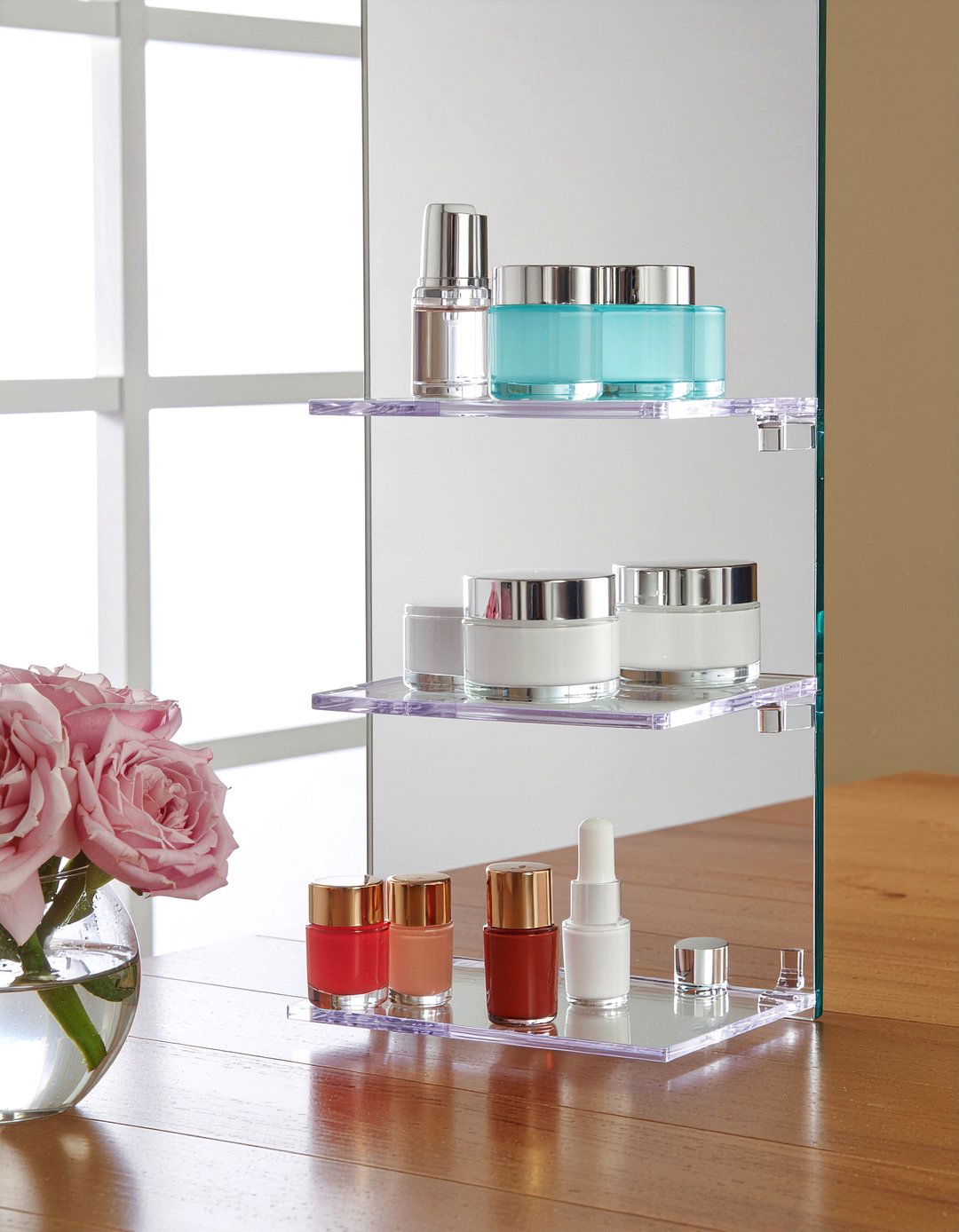 Medicine Cabinet Riser - 30 bathroom cabinet organizer ideas