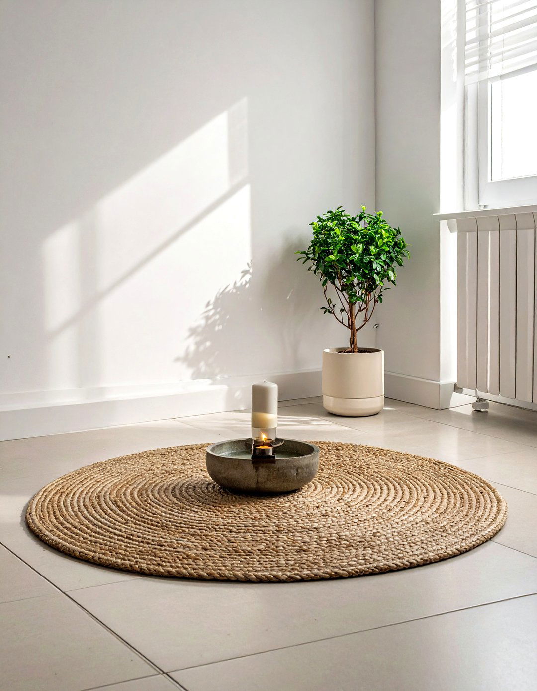 Meditation corner setup - 30 bathroom wellness ideas