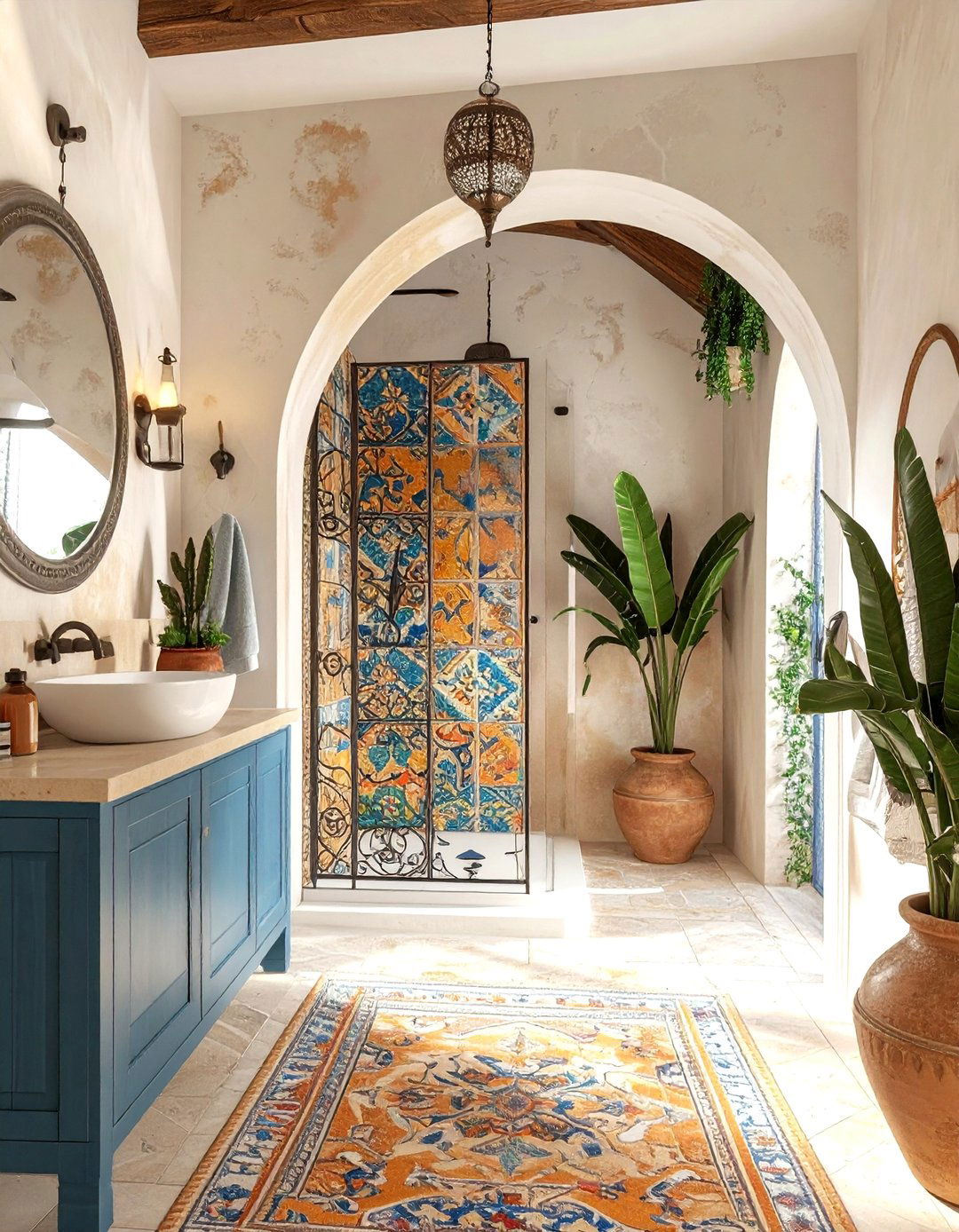 Mediterranean Bathroom - 30 bathroom room settings