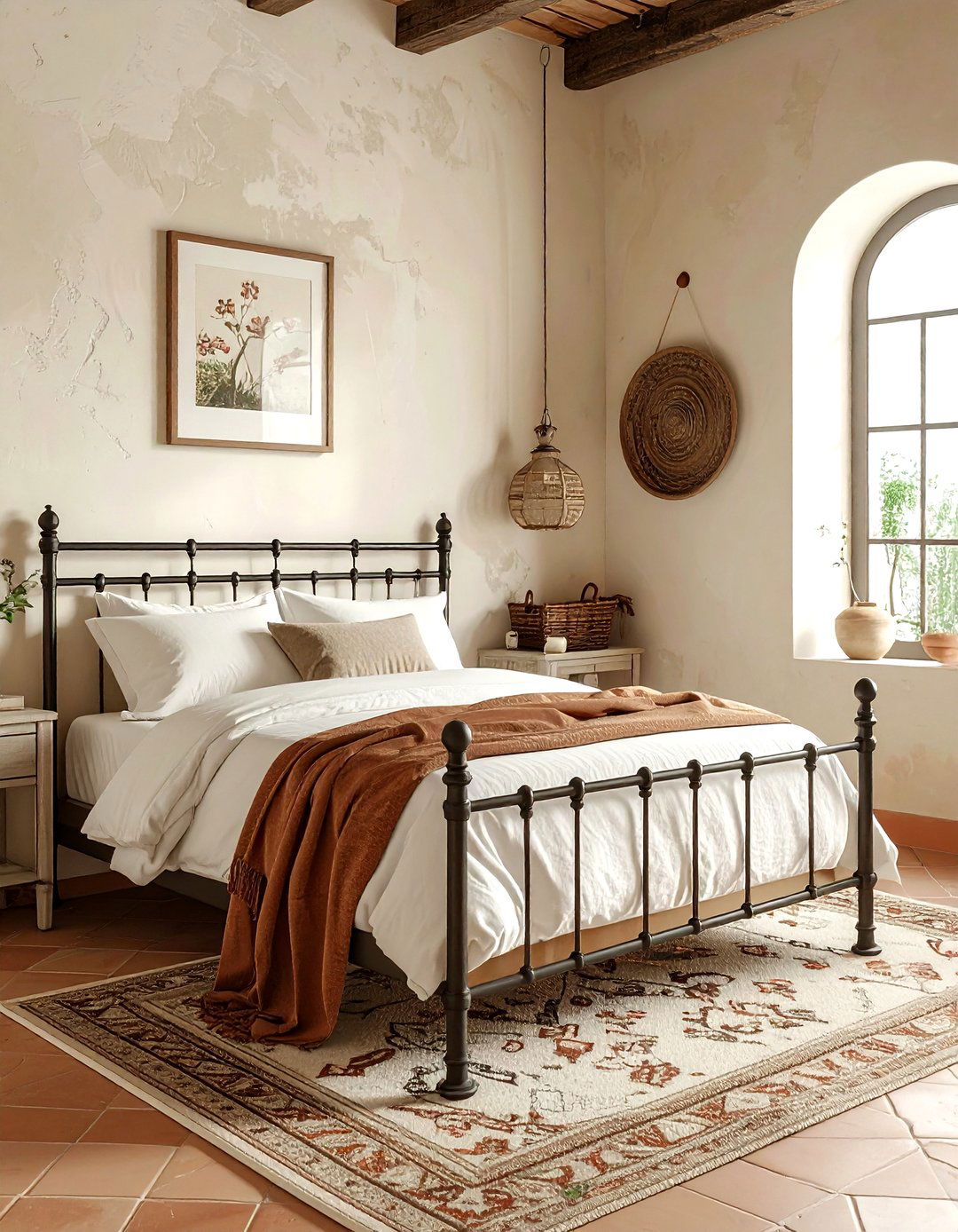 Mediterranean Coastal Bedroom - 30 coastal cream bedroom ideas