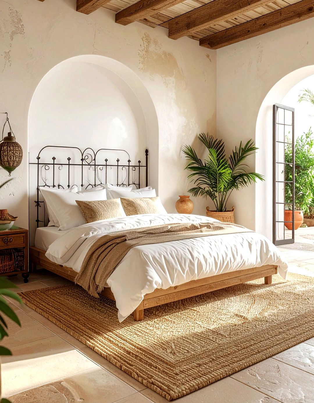 Mediterranean Coastal Bedroom - 30 coastal beige bedroom ideas