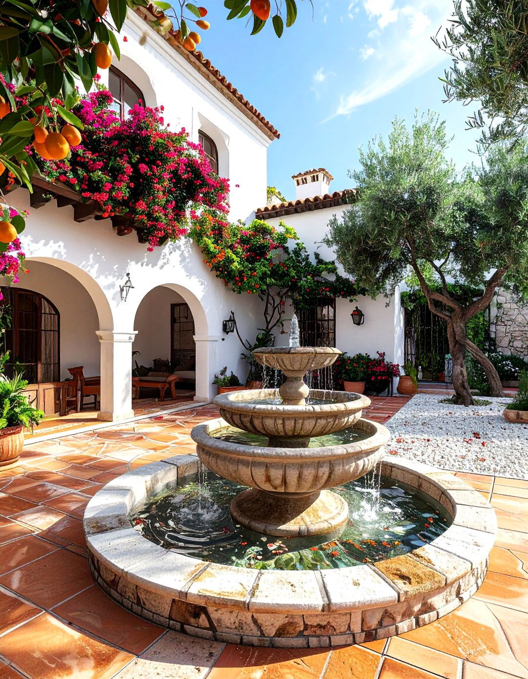 Mediterranean Courtyard - 30 ultimate decor ideas