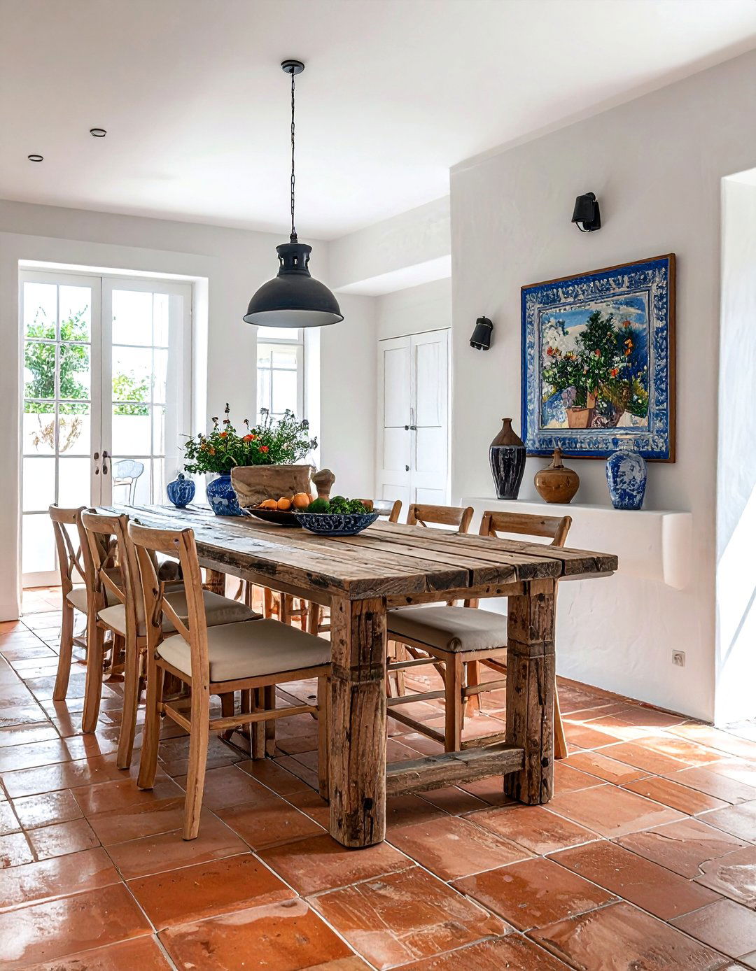 Mediterranean Dining Room - 30 peaceful dining room ideas