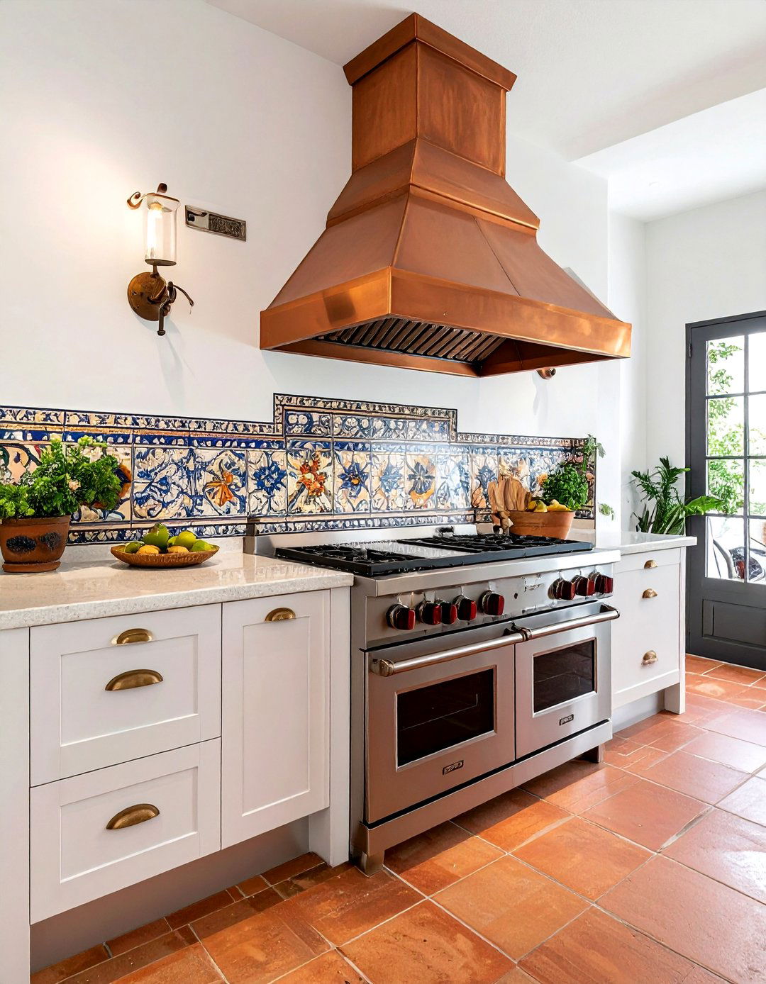 Mediterranean Kitchen Copper Hood - 30 copper hood kitchen ideas
