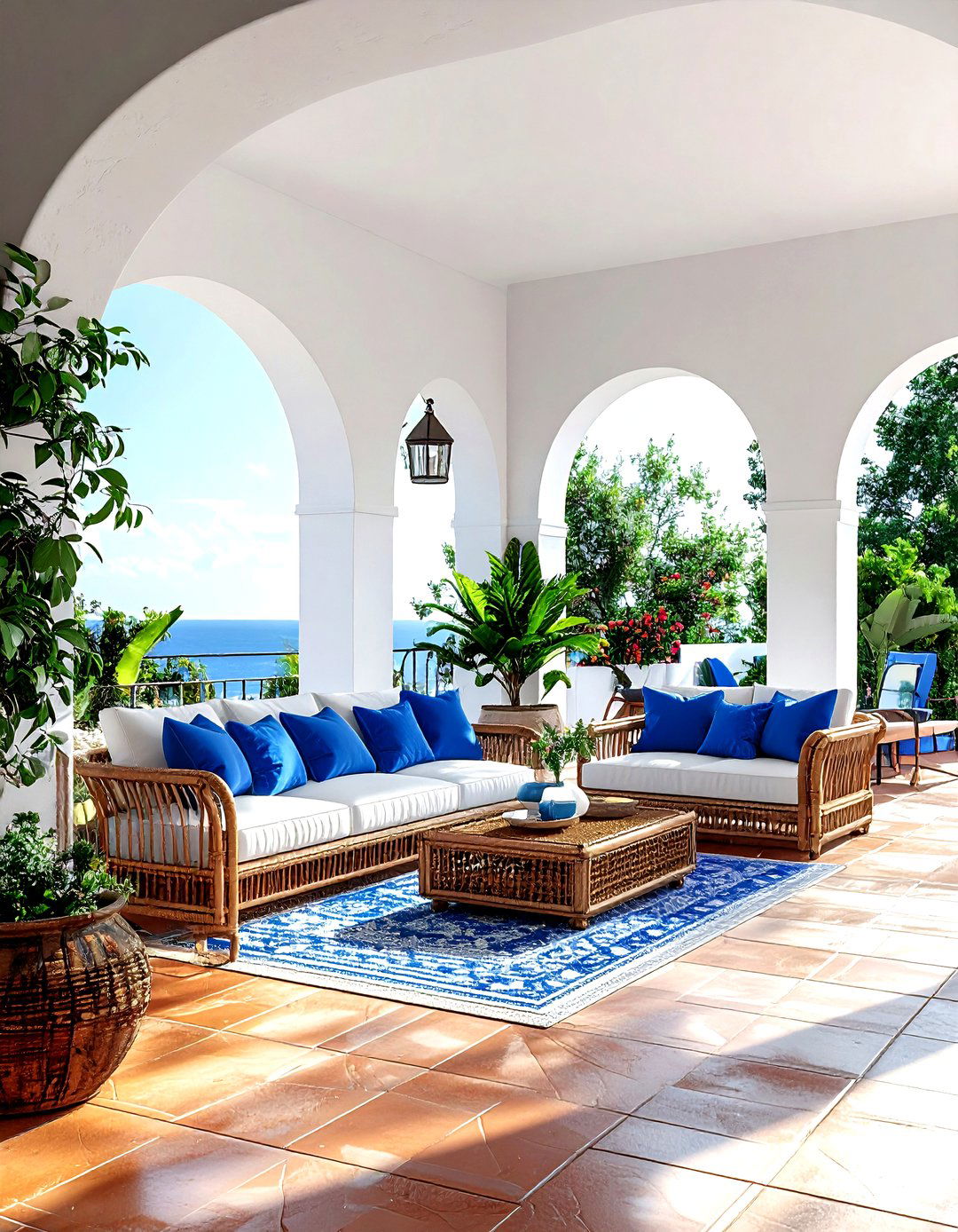 Mediterranean Living Room Terrace - 30 living room with terrace ideas