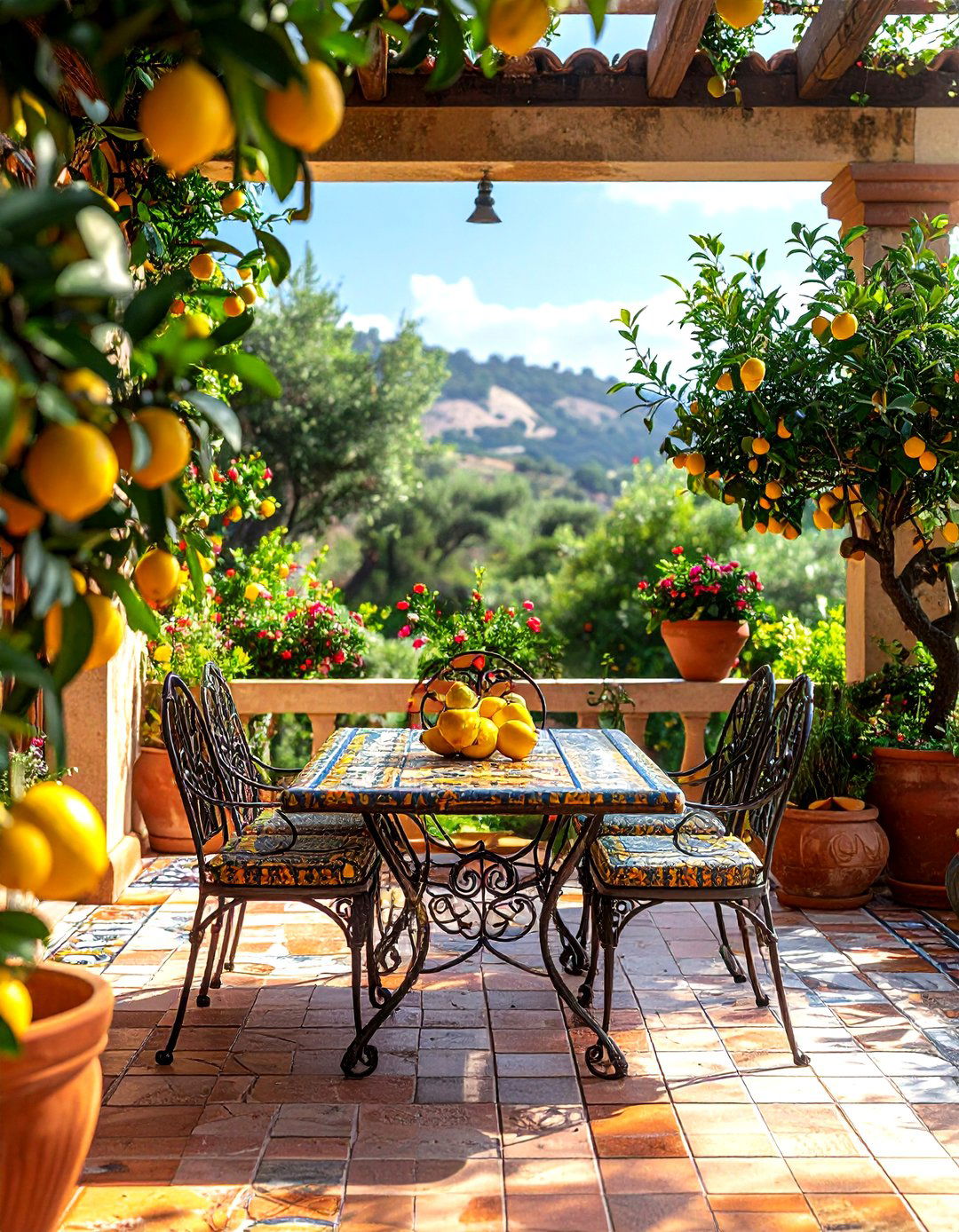 Mediterranean Patio Style - 30 patio dining ideas