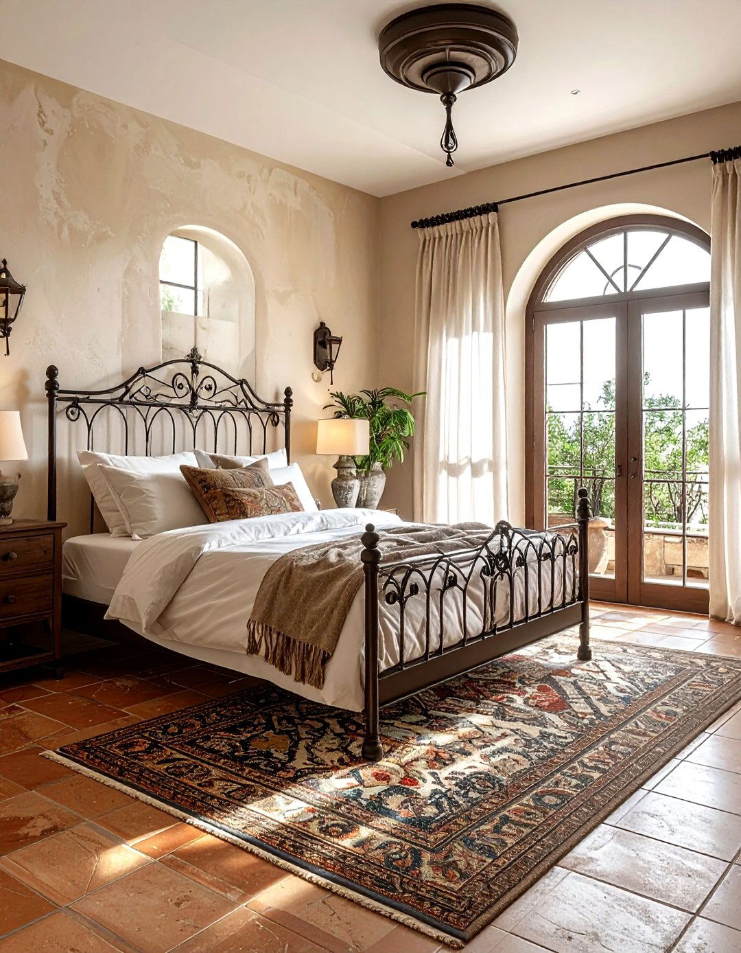 Mediterranean Villa Bedroom - 30 mansion bedroom ideas