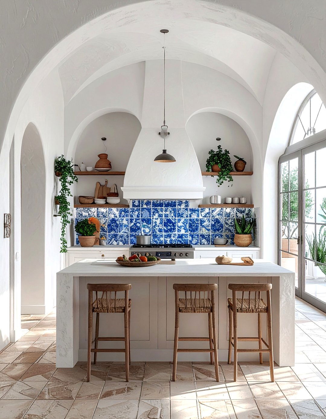 Mediterranean coastal kitchen - 30 coastal kitchen ideas