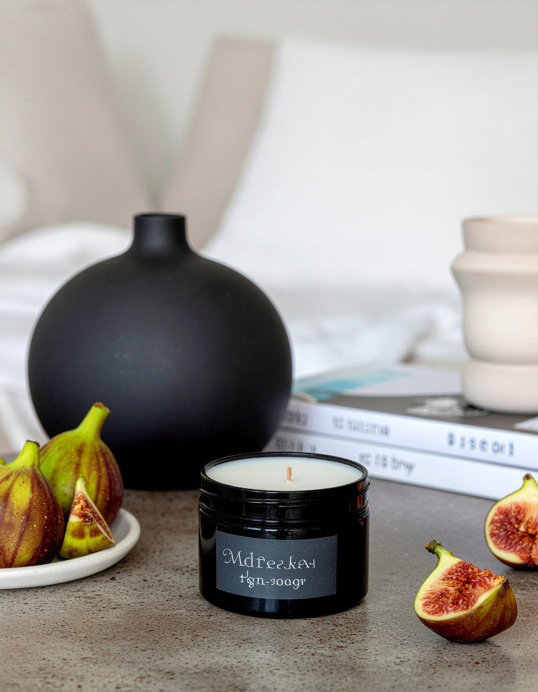 Mediterranean fig candle - 30 living room scented candles
