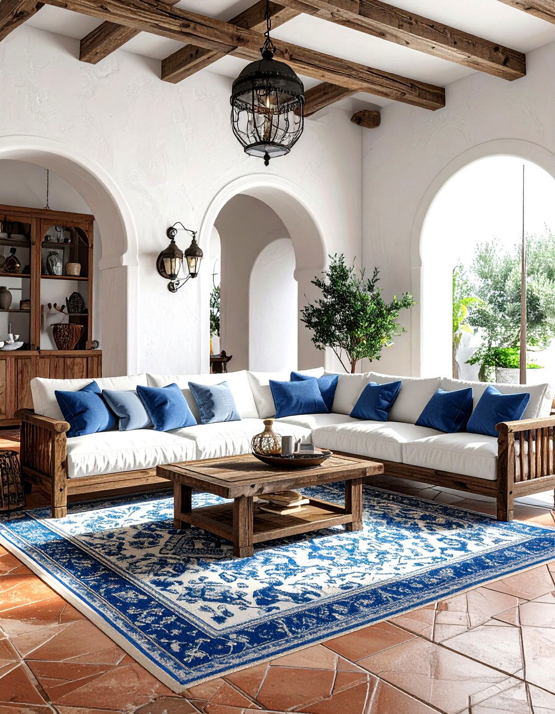 Mediterranean living room - 30 show home living room ideas