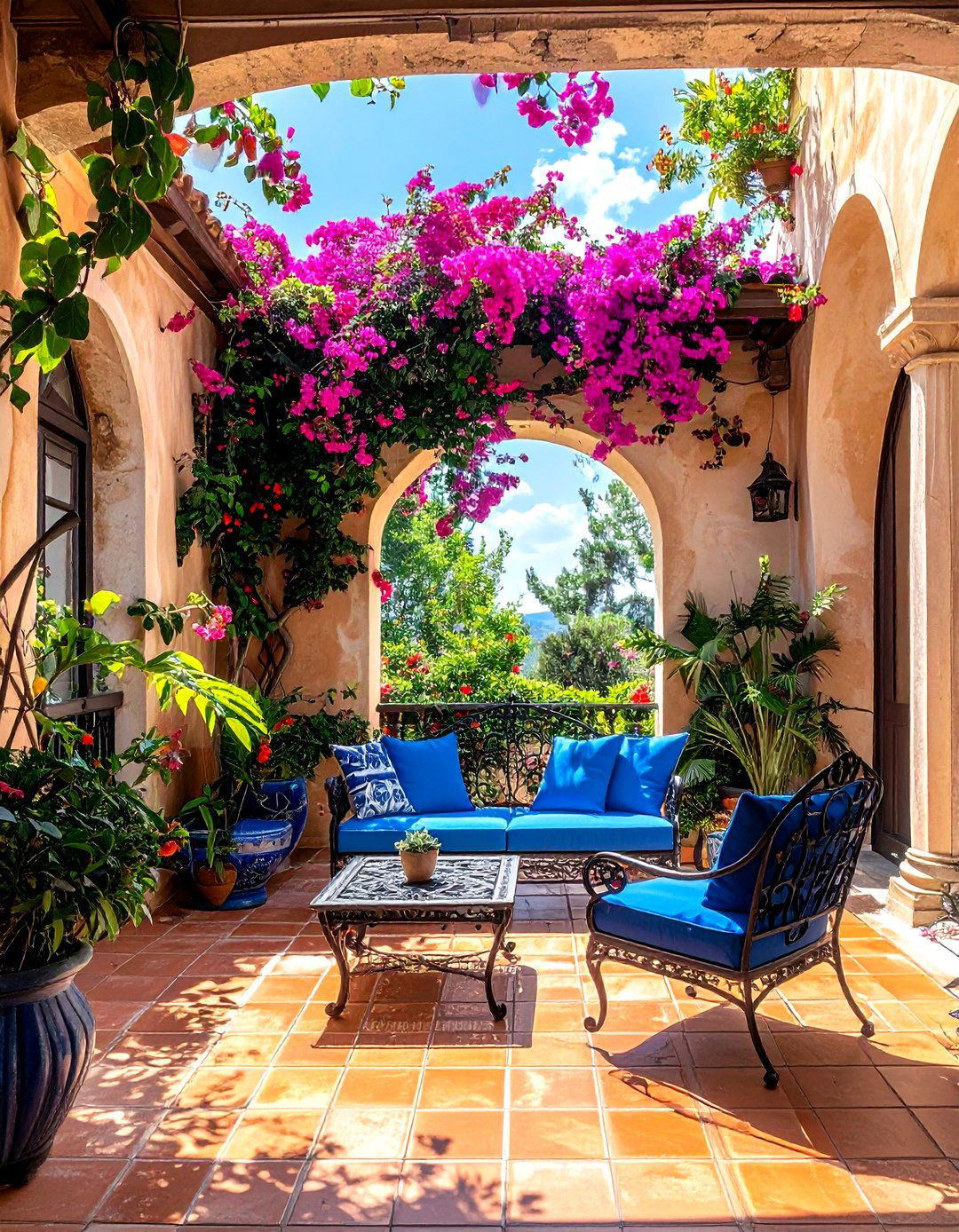 Mediterranean terrace - 30 unique decor ideas