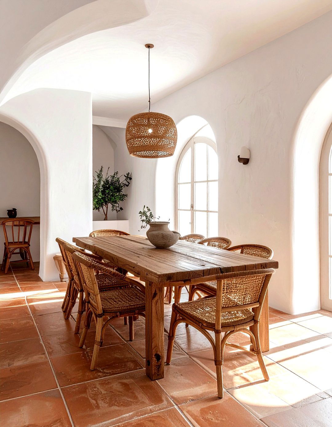 Mediterranean villa dining area - 30 villa dining room ideas