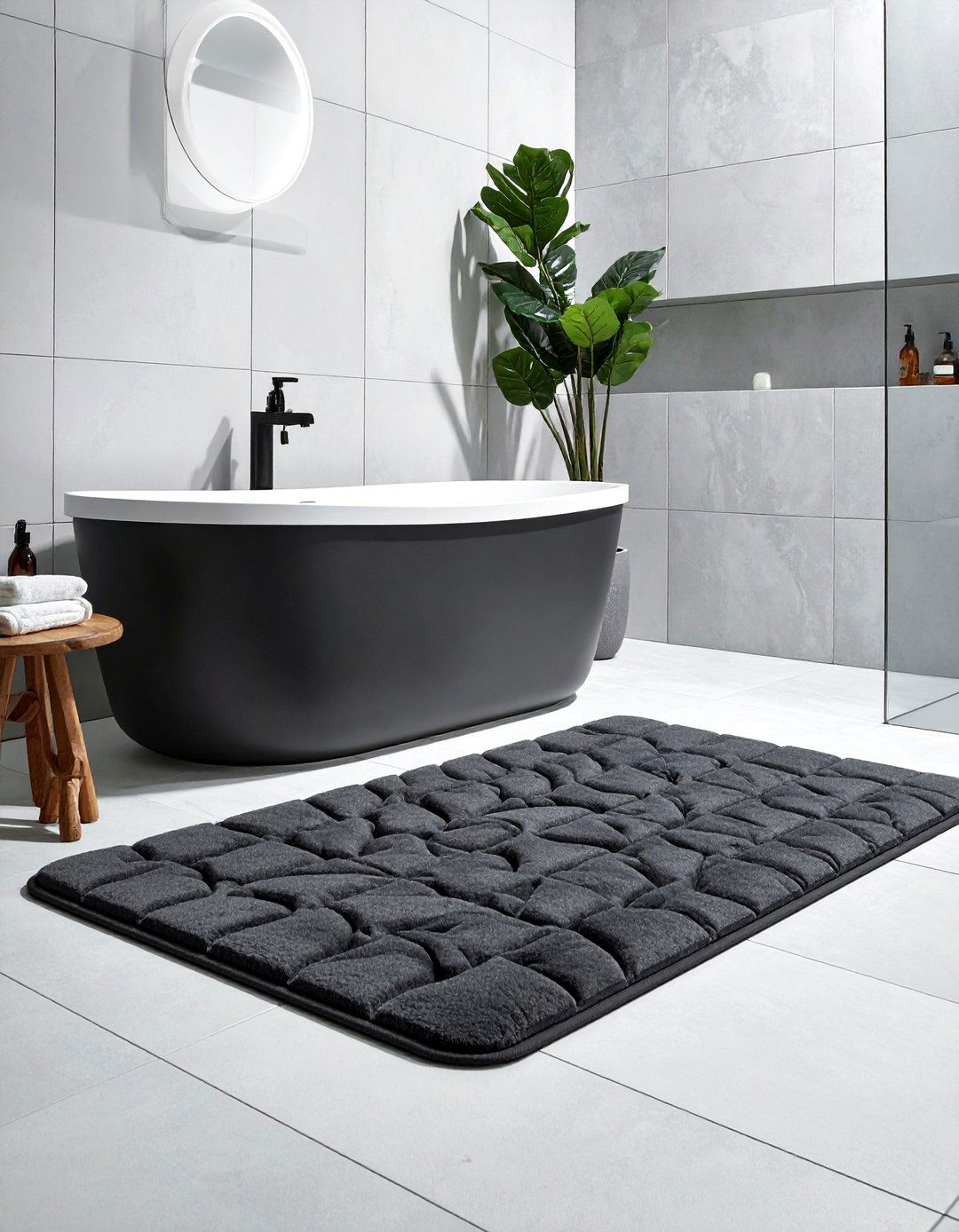 Memory foam bath mat - 30 bathroom shopping list ideas