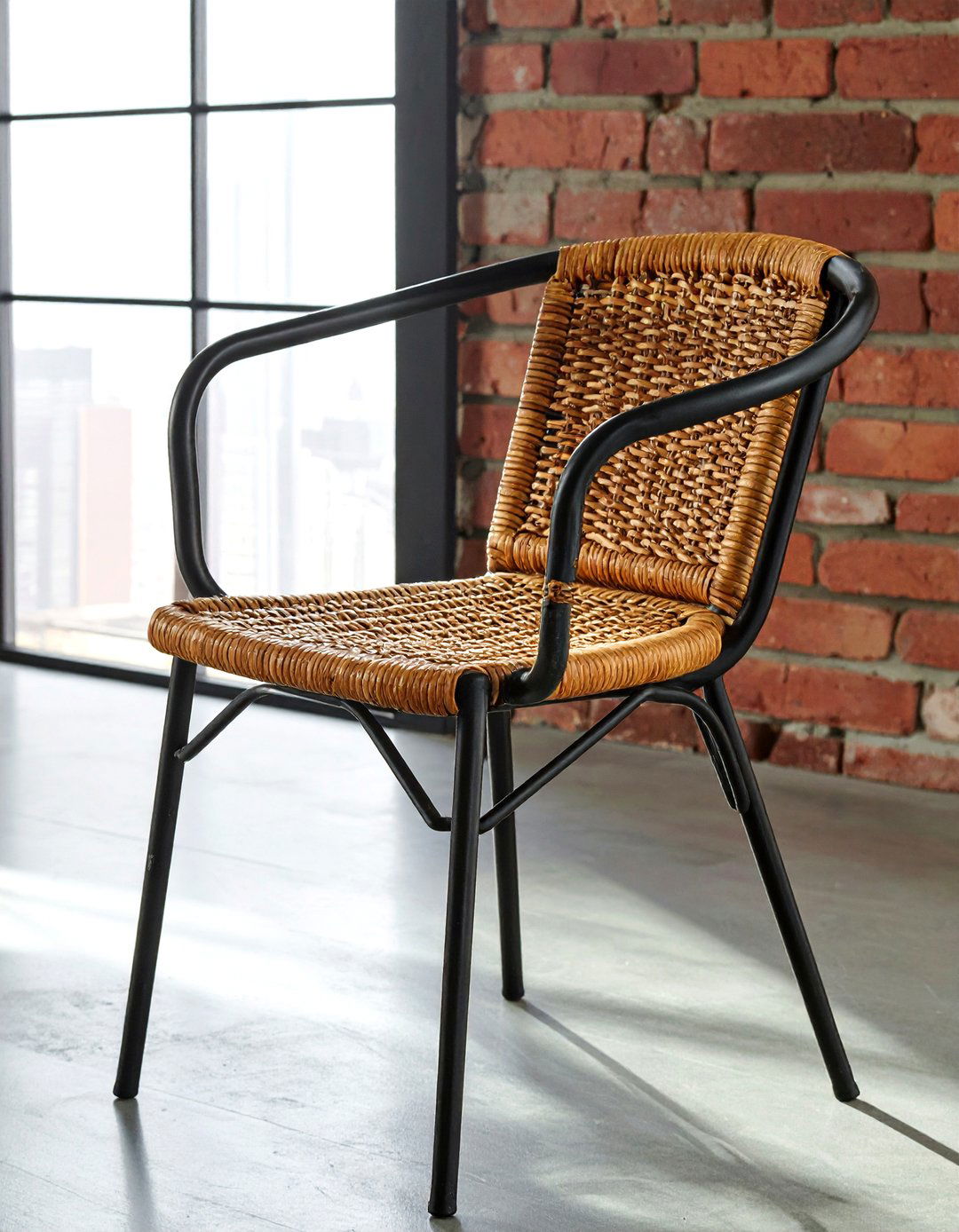 Metal And Rattan Dining Chair - 30 rattan dining chair ideas