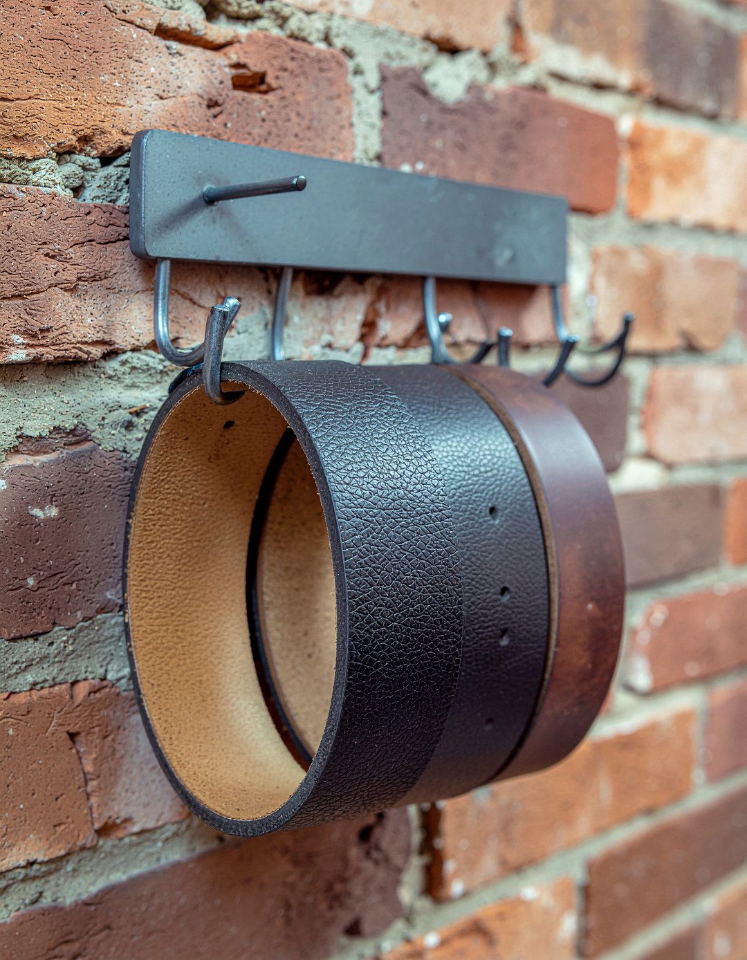 Metal Belt Hook - 30 bedroom belt organizers